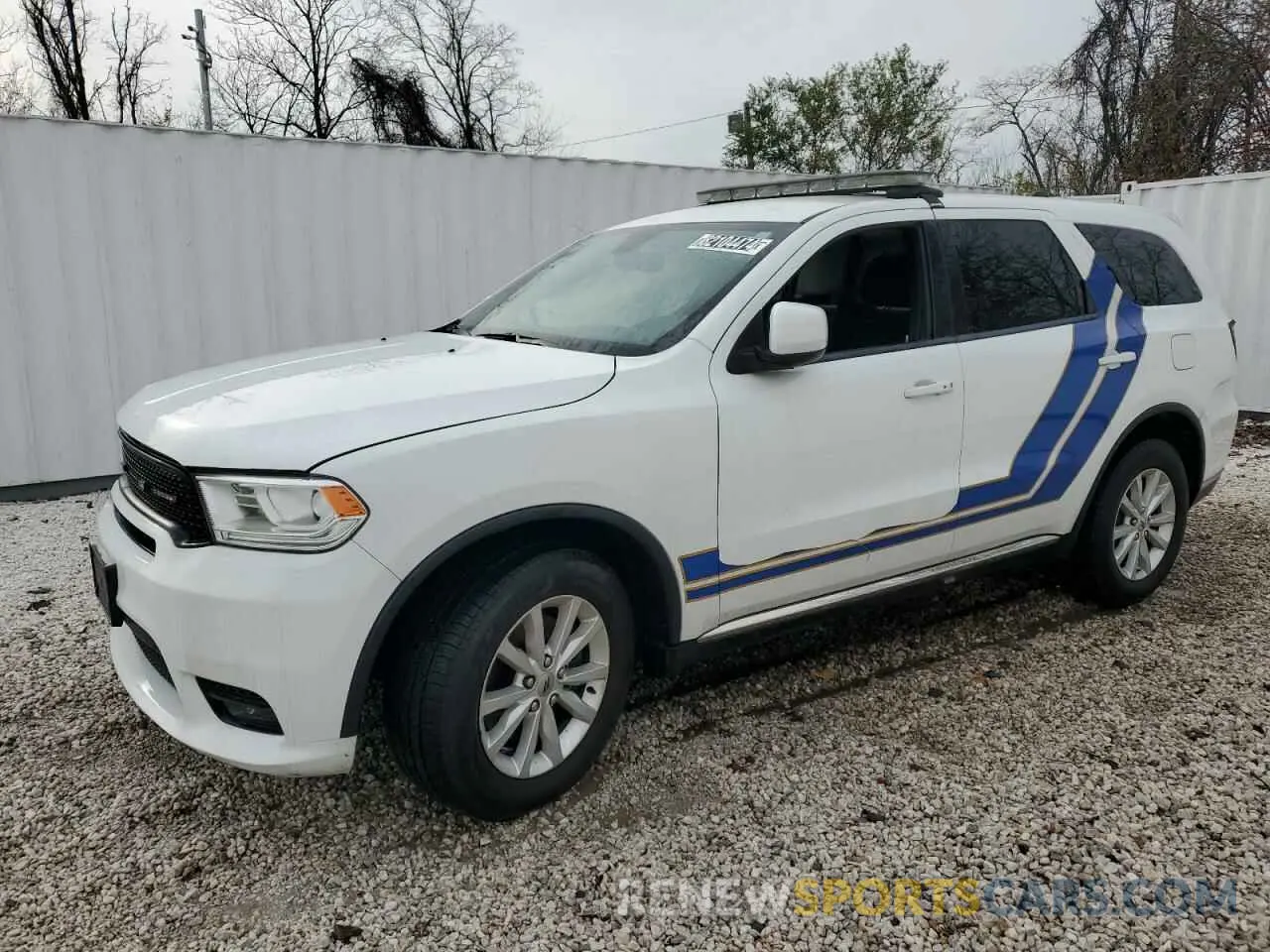 1 Photograph of a damaged car 1C4RDJFG4LC352412 DODGE DURANGO 2020
