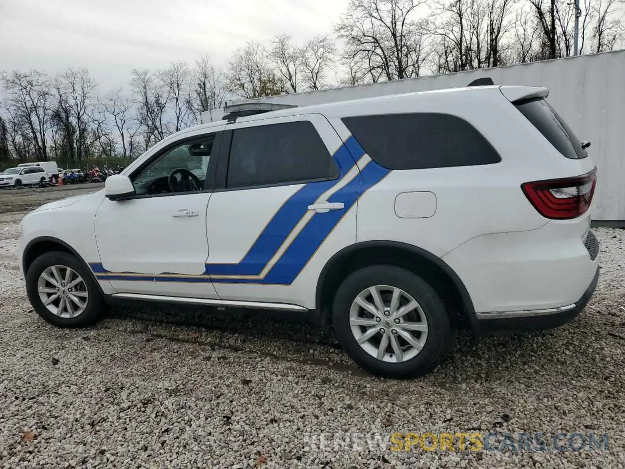2 Photograph of a damaged car 1C4RDJFG4LC352412 DODGE DURANGO 2020