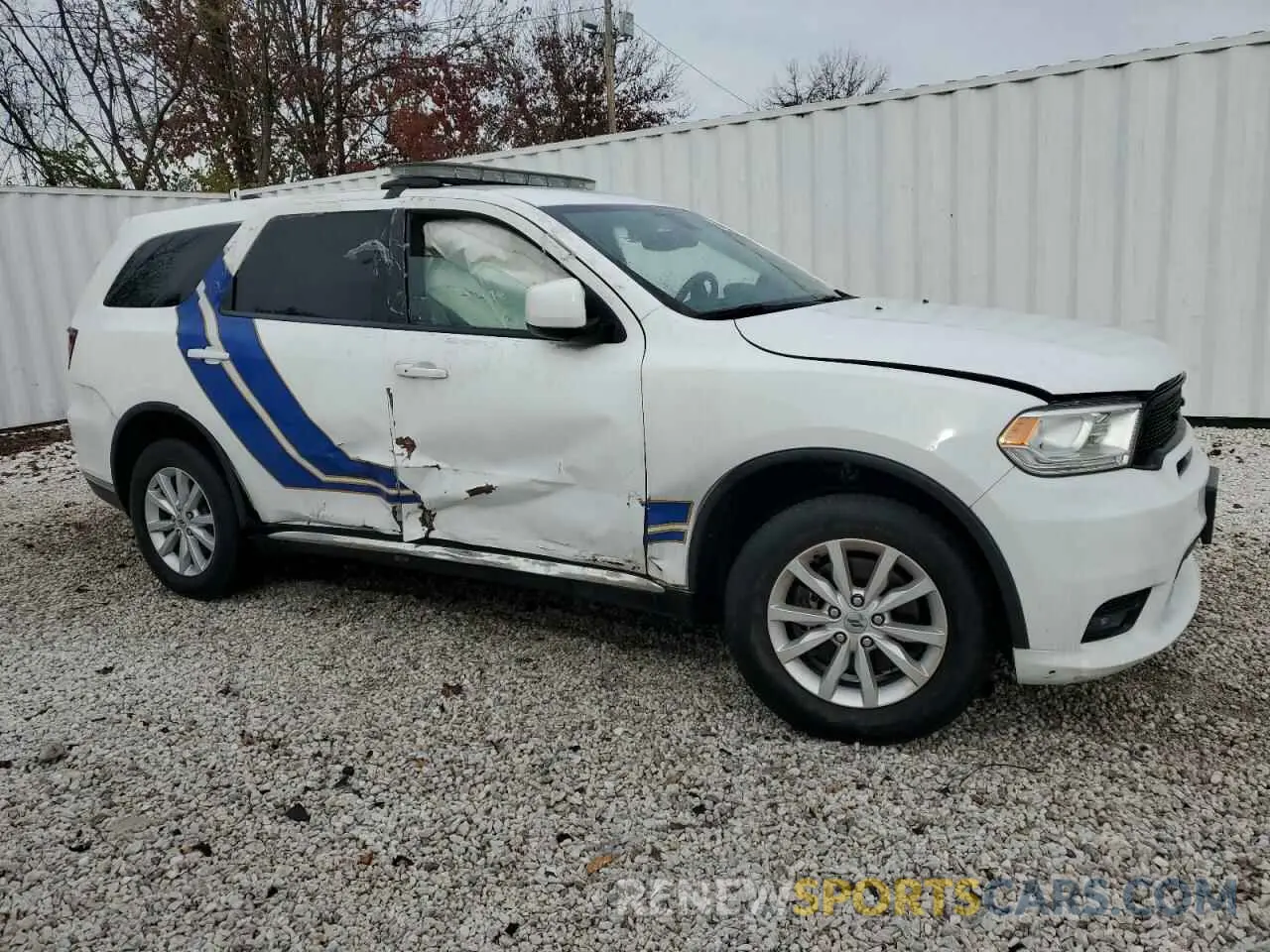 4 Photograph of a damaged car 1C4RDJFG4LC352412 DODGE DURANGO 2020