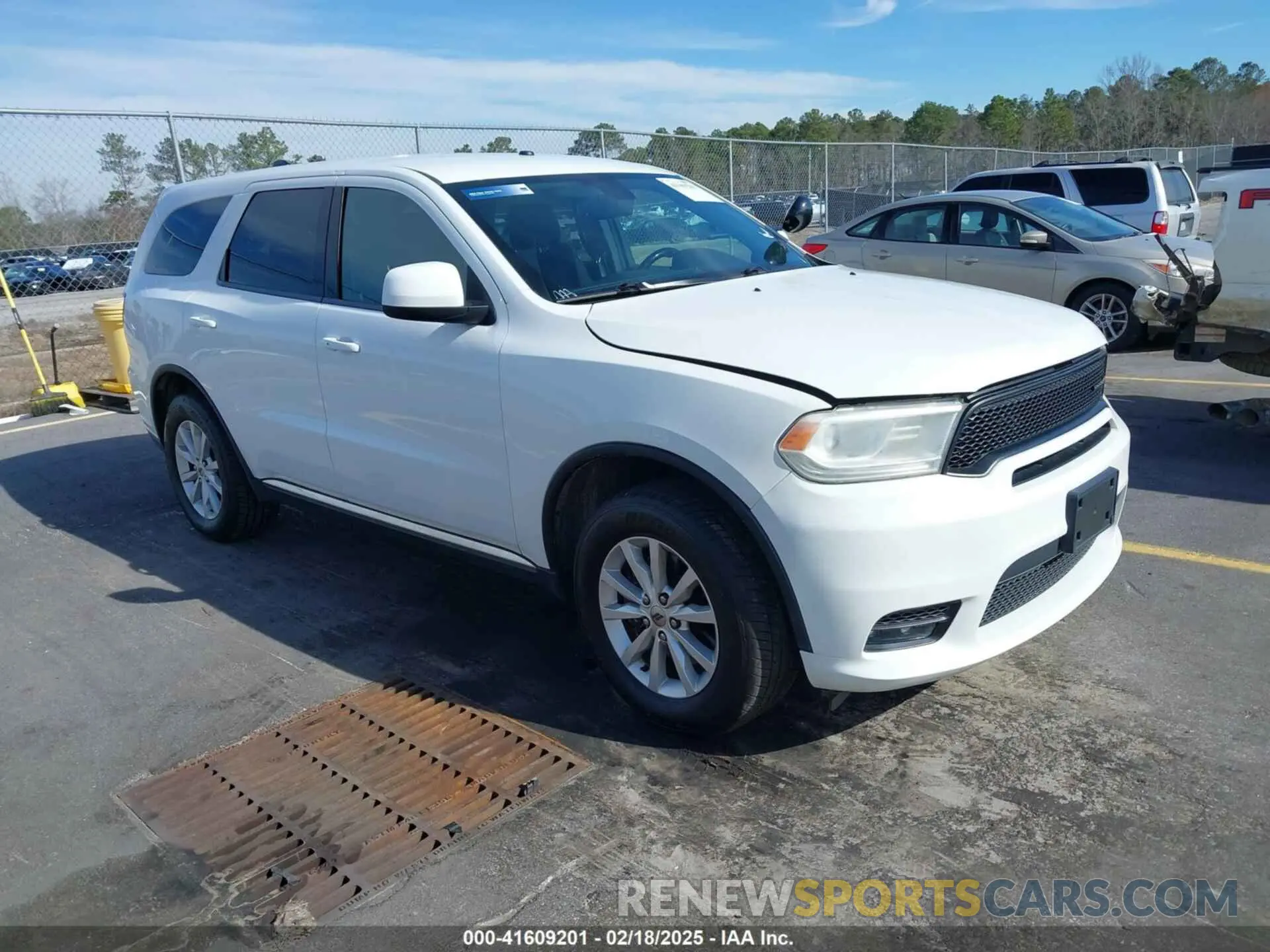 1 Photograph of a damaged car 1C4RDJFG6LC345610 DODGE DURANGO 2020