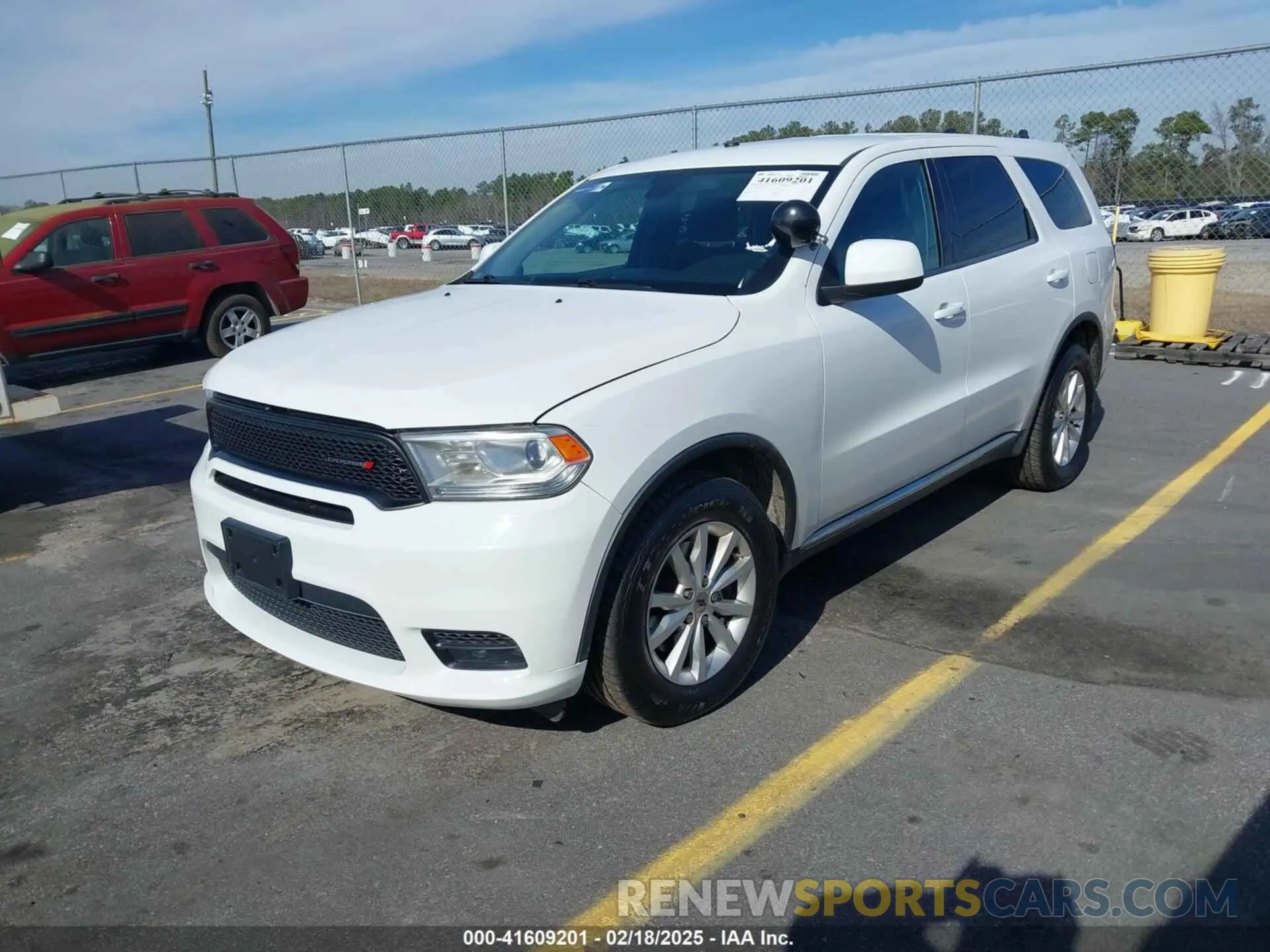 2 Photograph of a damaged car 1C4RDJFG6LC345610 DODGE DURANGO 2020
