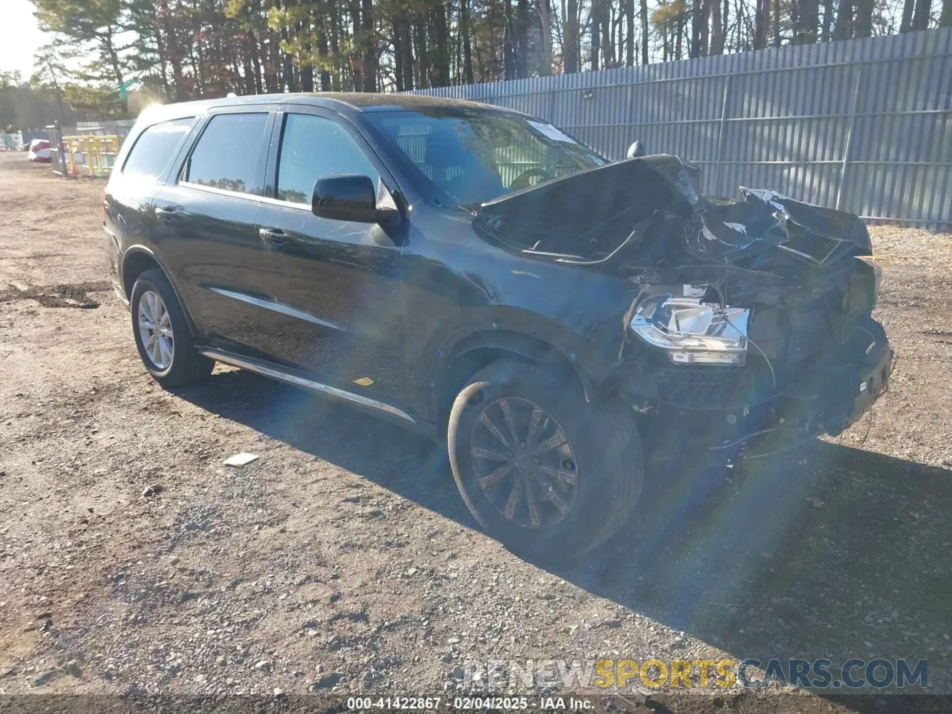 1 Photograph of a damaged car 1C4RDJFG7LC309893 DODGE DURANGO 2020