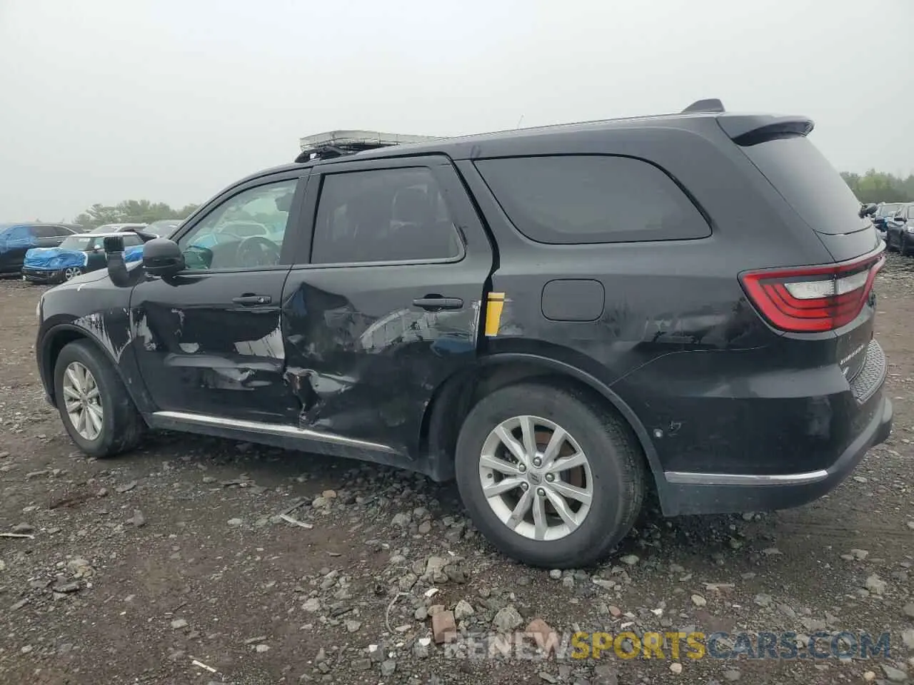 2 Photograph of a damaged car 1C4RDJFG7LC369821 DODGE DURANGO 2020