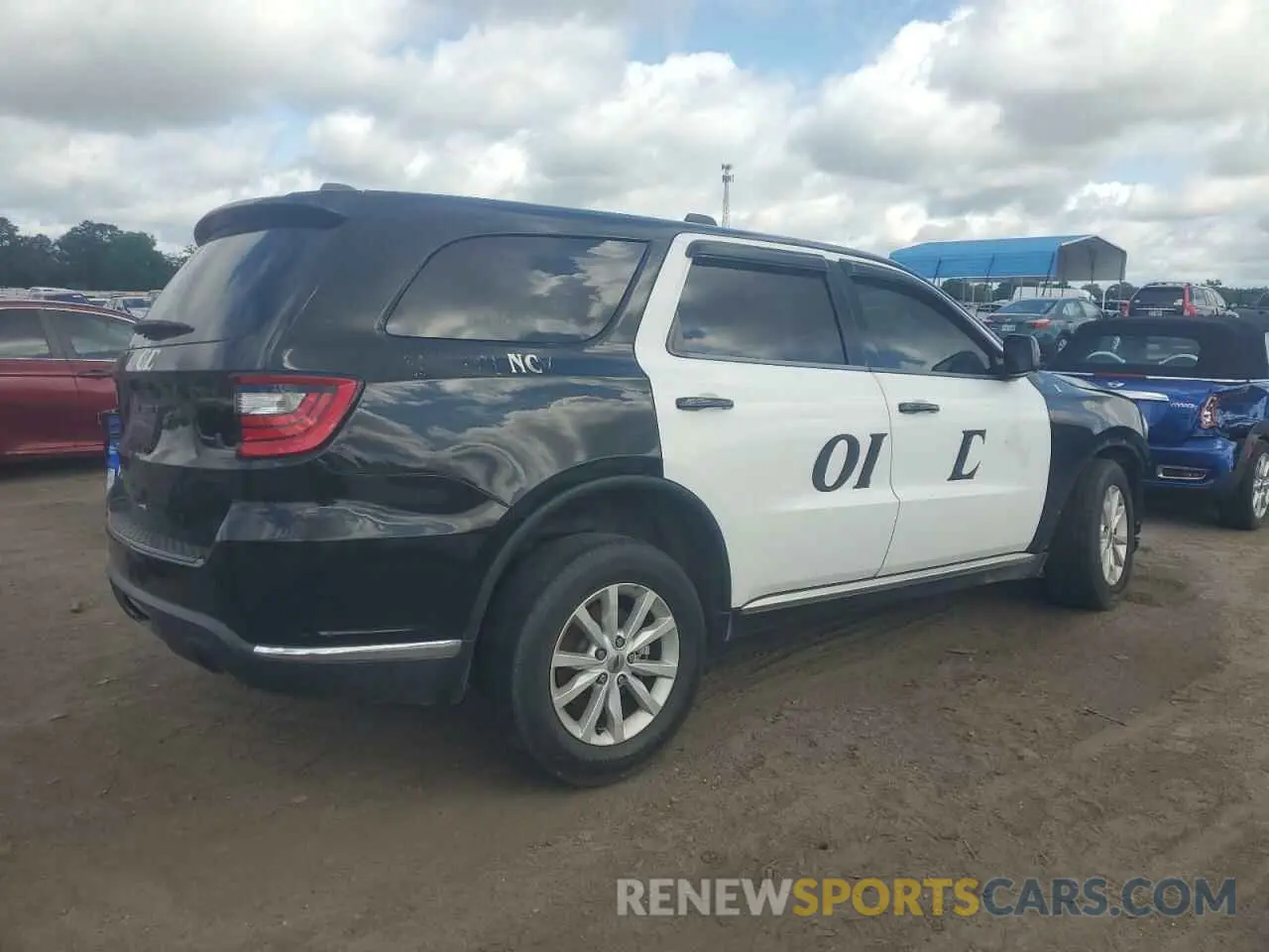 3 Photograph of a damaged car 1C4RDJFG8LC286785 DODGE DURANGO 2020