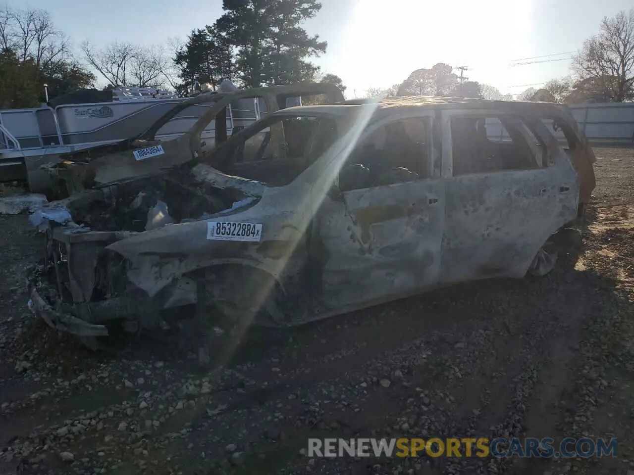 1 Photograph of a damaged car 1C4SDHCT1LC394483 DODGE DURANGO 2020
