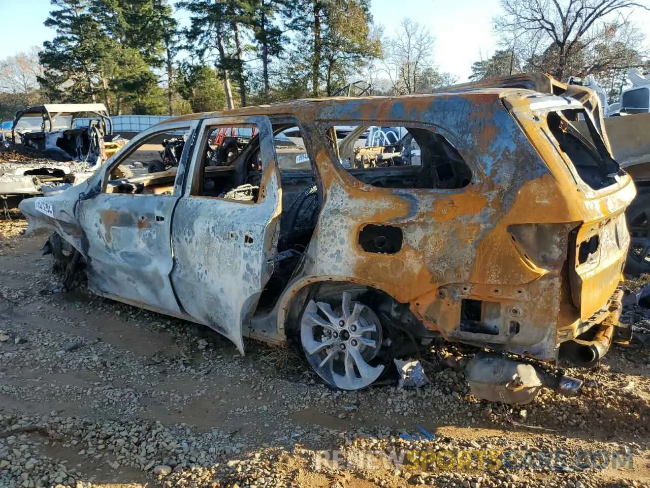 2 Photograph of a damaged car 1C4SDHCT1LC394483 DODGE DURANGO 2020