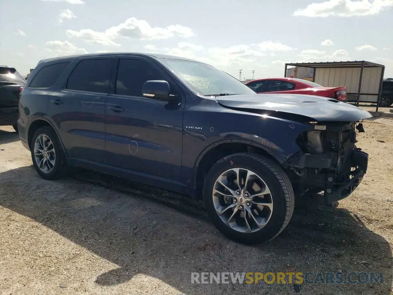 4 Photograph of a damaged car 1C4SDHCT2LC153290 DODGE DURANGO 2020