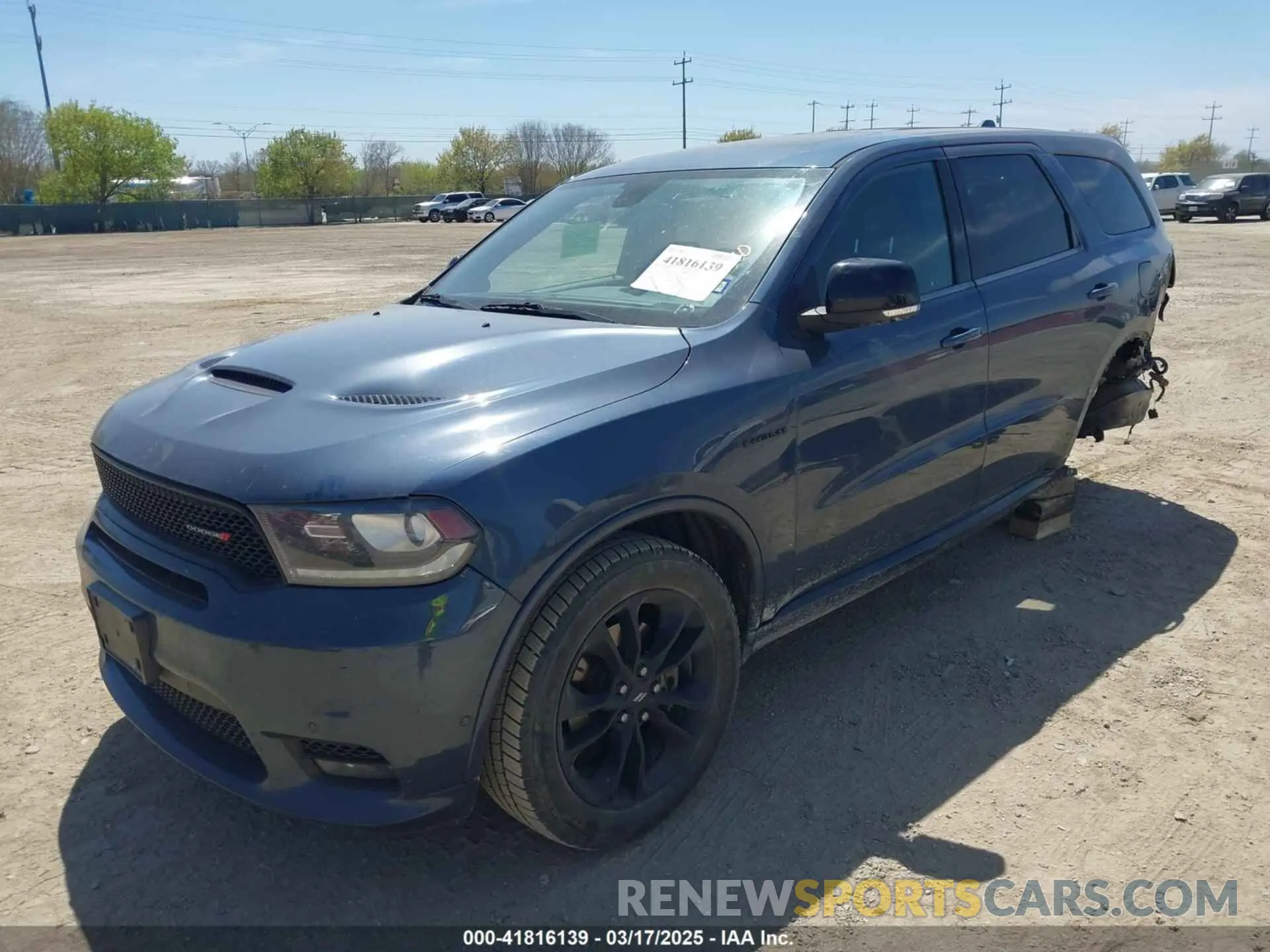 2 Photograph of a damaged car 1C4SDHCT3LC166386 DODGE DURANGO 2020
