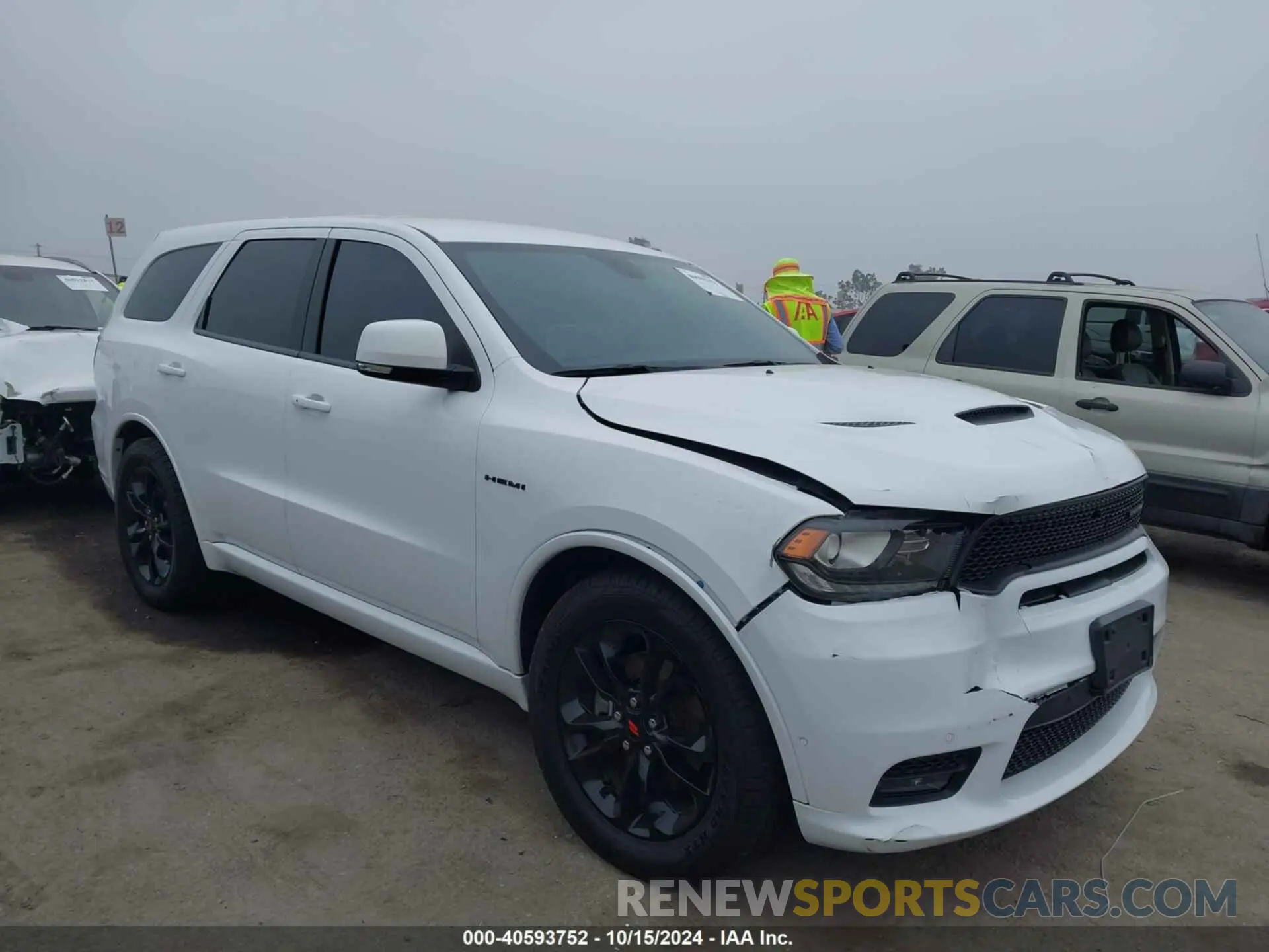 1 Photograph of a damaged car 1C4SDHCT3LC204618 DODGE DURANGO 2020