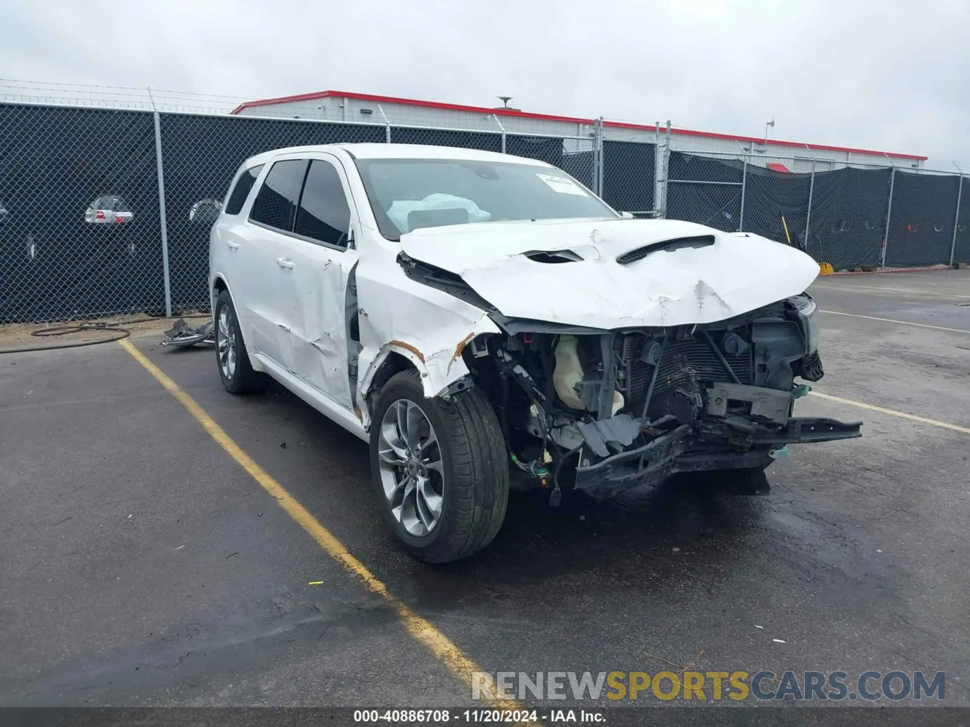 1 Photograph of a damaged car 1C4SDHCT5LC116265 DODGE DURANGO 2020