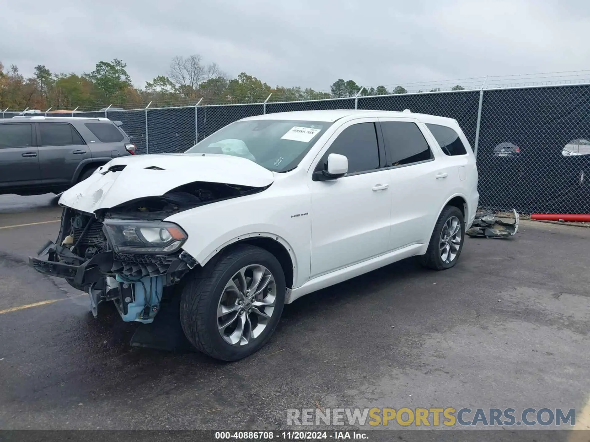 2 Photograph of a damaged car 1C4SDHCT5LC116265 DODGE DURANGO 2020