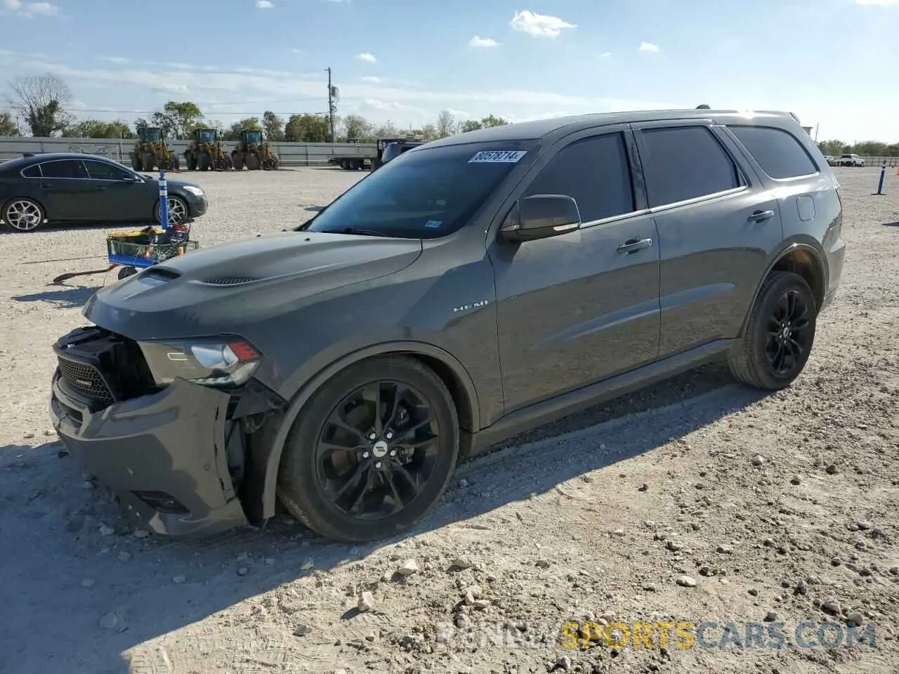 1 Photograph of a damaged car 1C4SDHCT8LC153228 DODGE DURANGO 2020