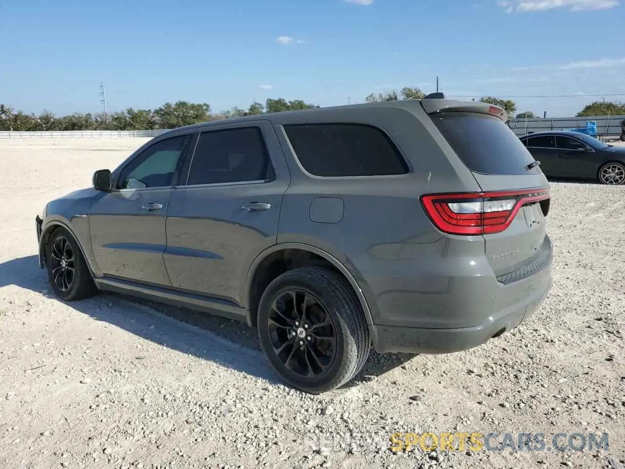 2 Photograph of a damaged car 1C4SDHCT8LC153228 DODGE DURANGO 2020