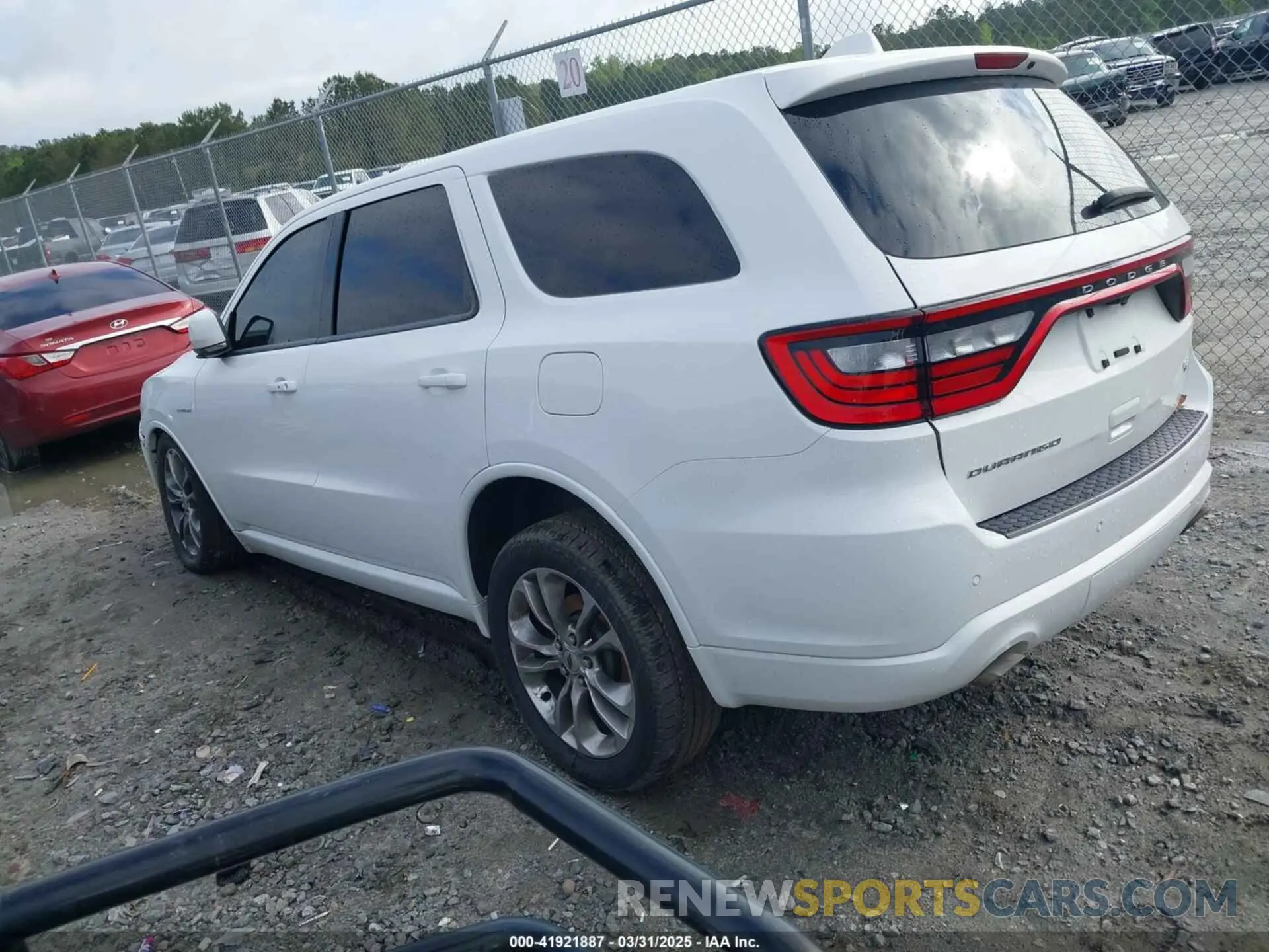 3 Photograph of a damaged car 1C4SDHCT9LC259204 DODGE DURANGO 2020