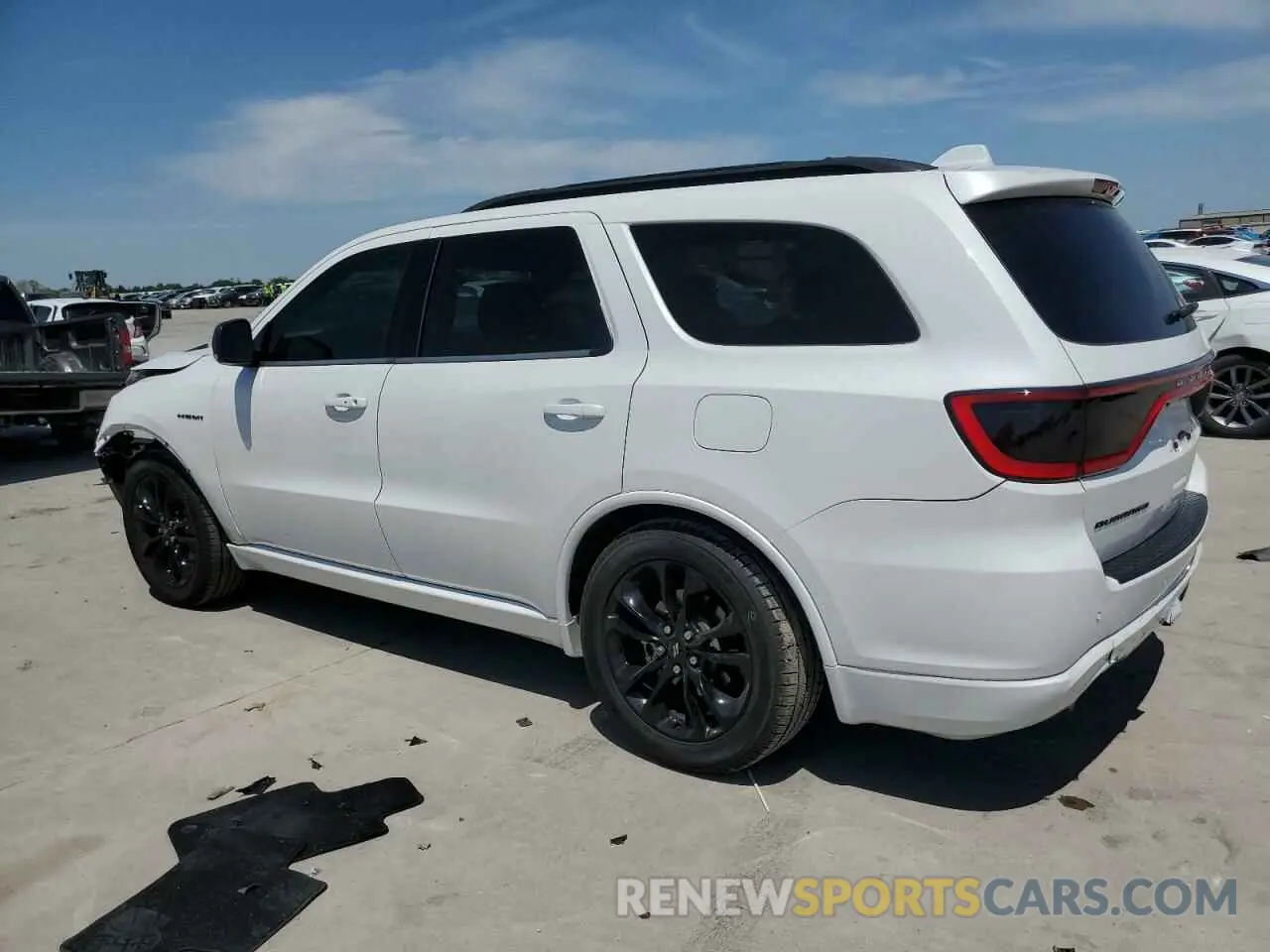 2 Photograph of a damaged car 1C4SDHCTXLC441560 DODGE DURANGO 2020