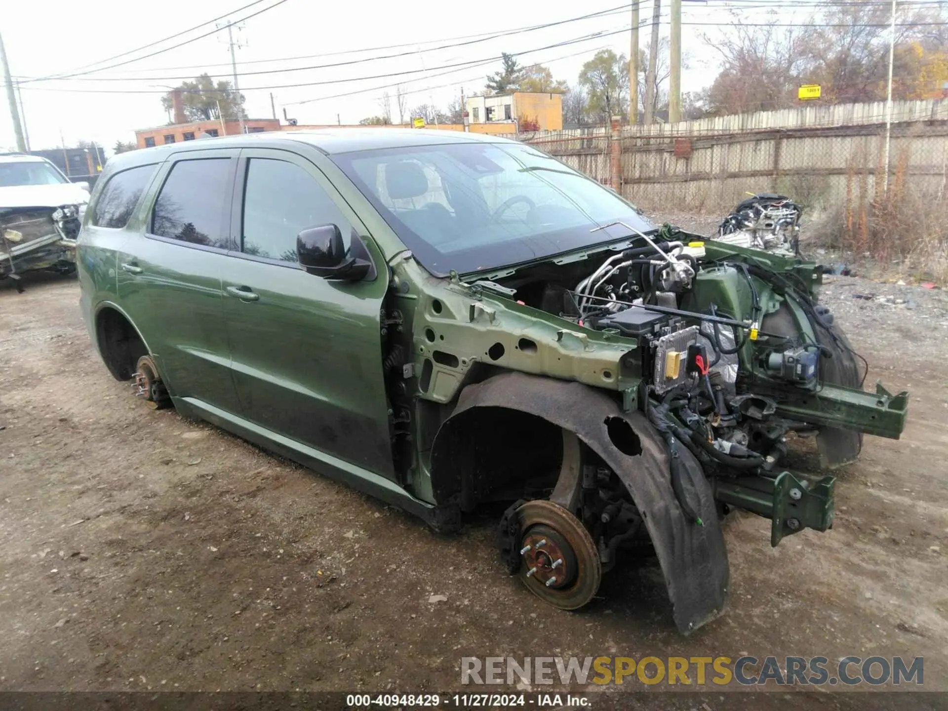 1 Photograph of a damaged car 1C4SDJCT0LC356816 DODGE DURANGO 2020