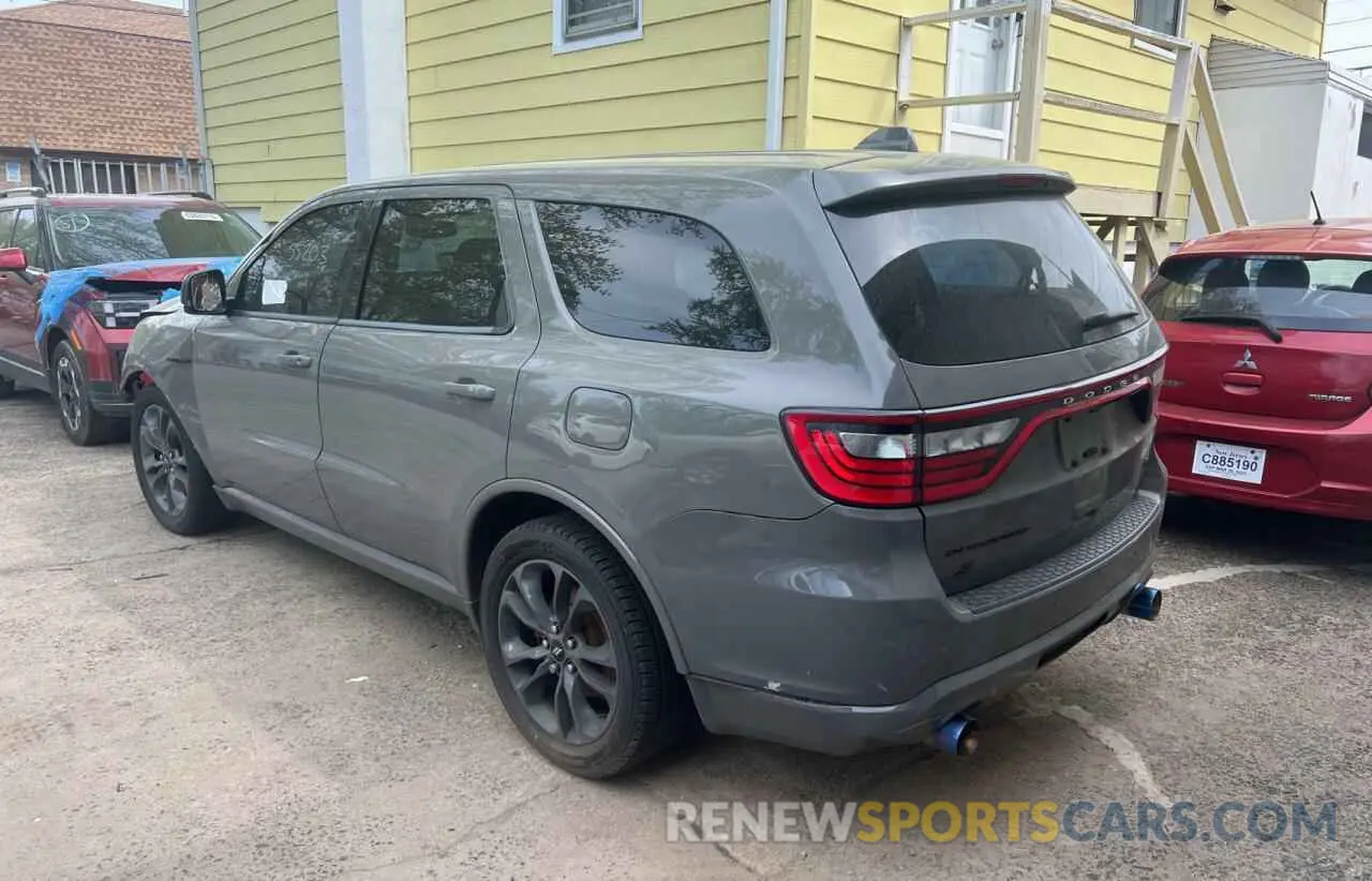 3 Photograph of a damaged car 1C4SDJCT0LC395437 DODGE DURANGO 2020