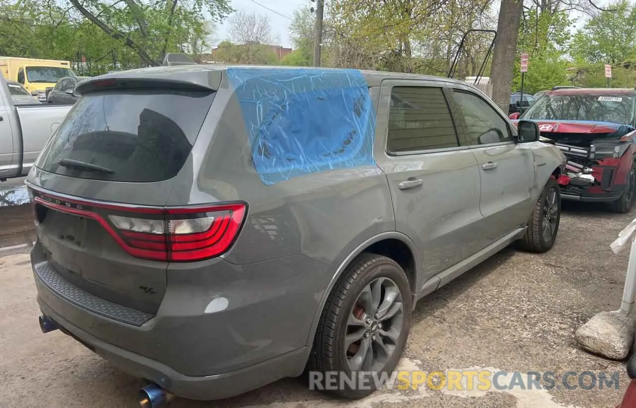 4 Photograph of a damaged car 1C4SDJCT0LC395437 DODGE DURANGO 2020