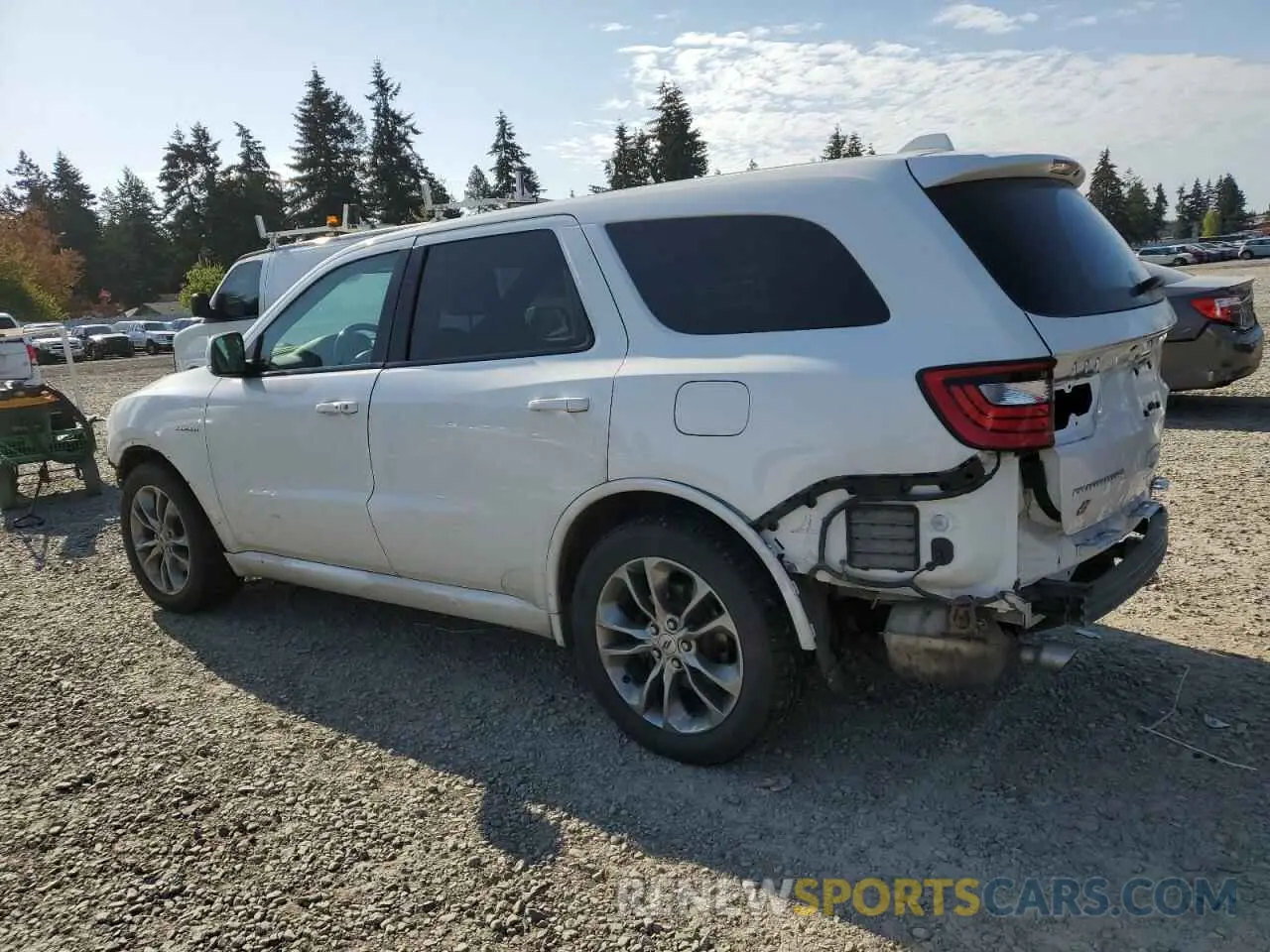 2 Photograph of a damaged car 1C4SDJCT1LC130428 DODGE DURANGO 2020