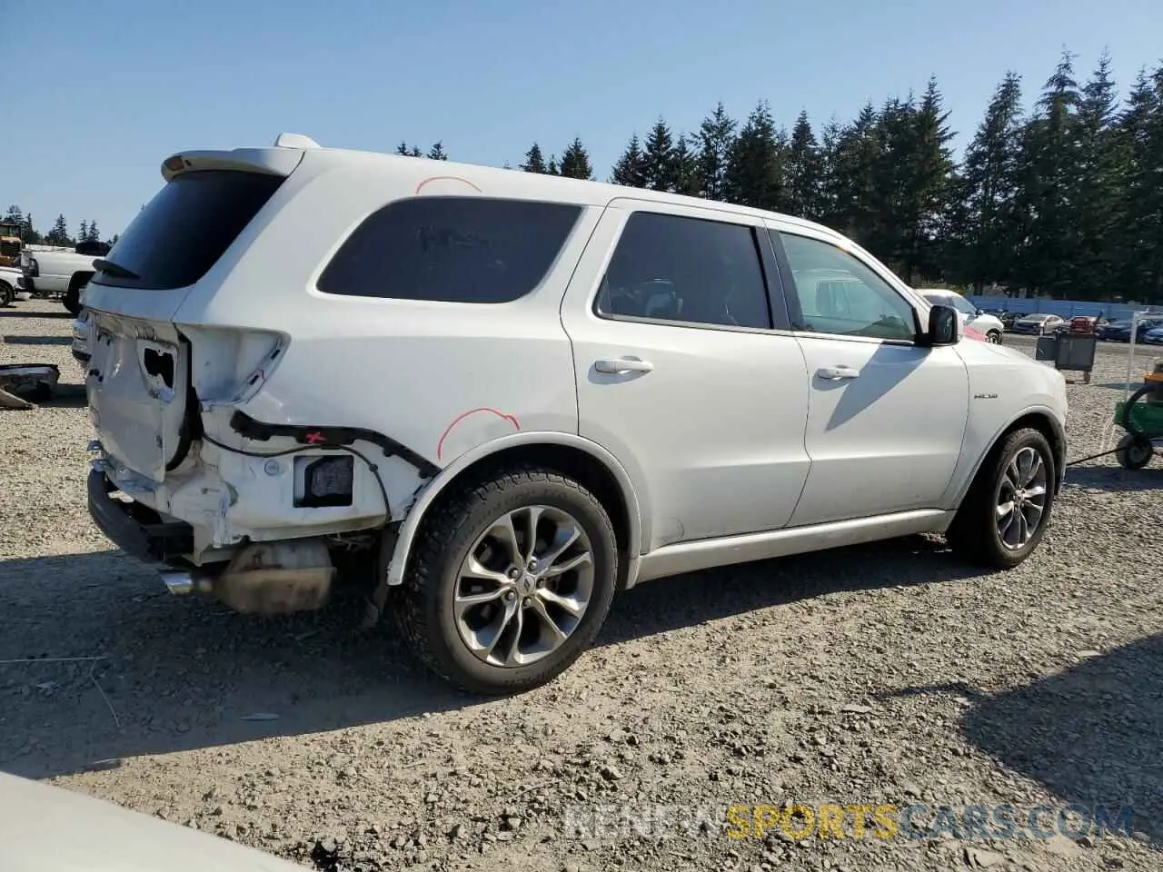3 Photograph of a damaged car 1C4SDJCT1LC130428 DODGE DURANGO 2020