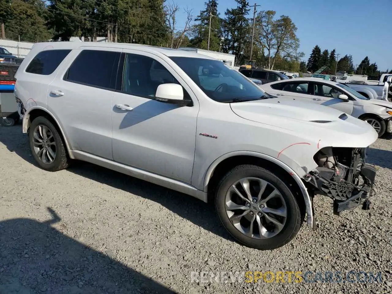 4 Photograph of a damaged car 1C4SDJCT1LC130428 DODGE DURANGO 2020