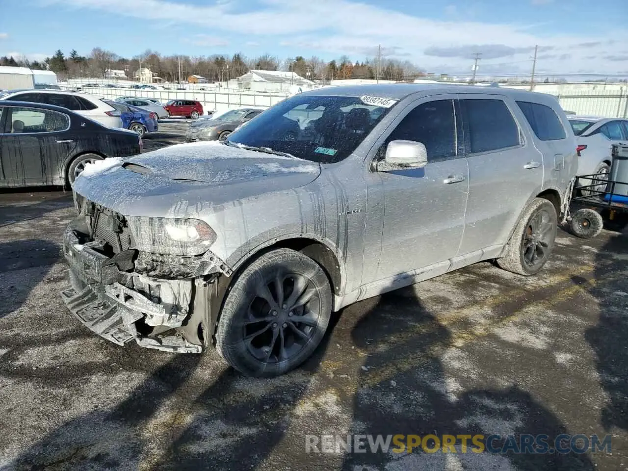 1 Photograph of a damaged car 1C4SDJCT1LC262217 DODGE DURANGO 2020