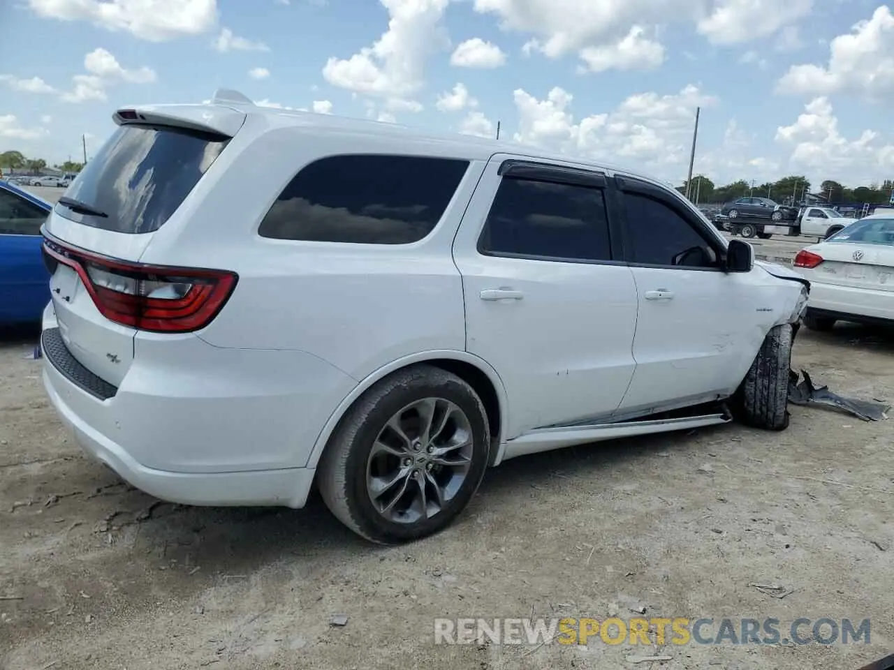 3 Photograph of a damaged car 1C4SDJCT3LC269282 DODGE DURANGO 2020