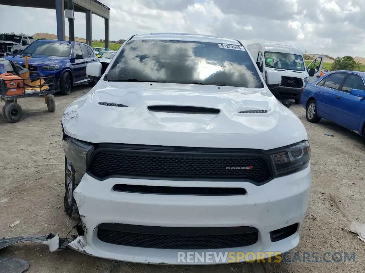 5 Photograph of a damaged car 1C4SDJCT3LC269282 DODGE DURANGO 2020