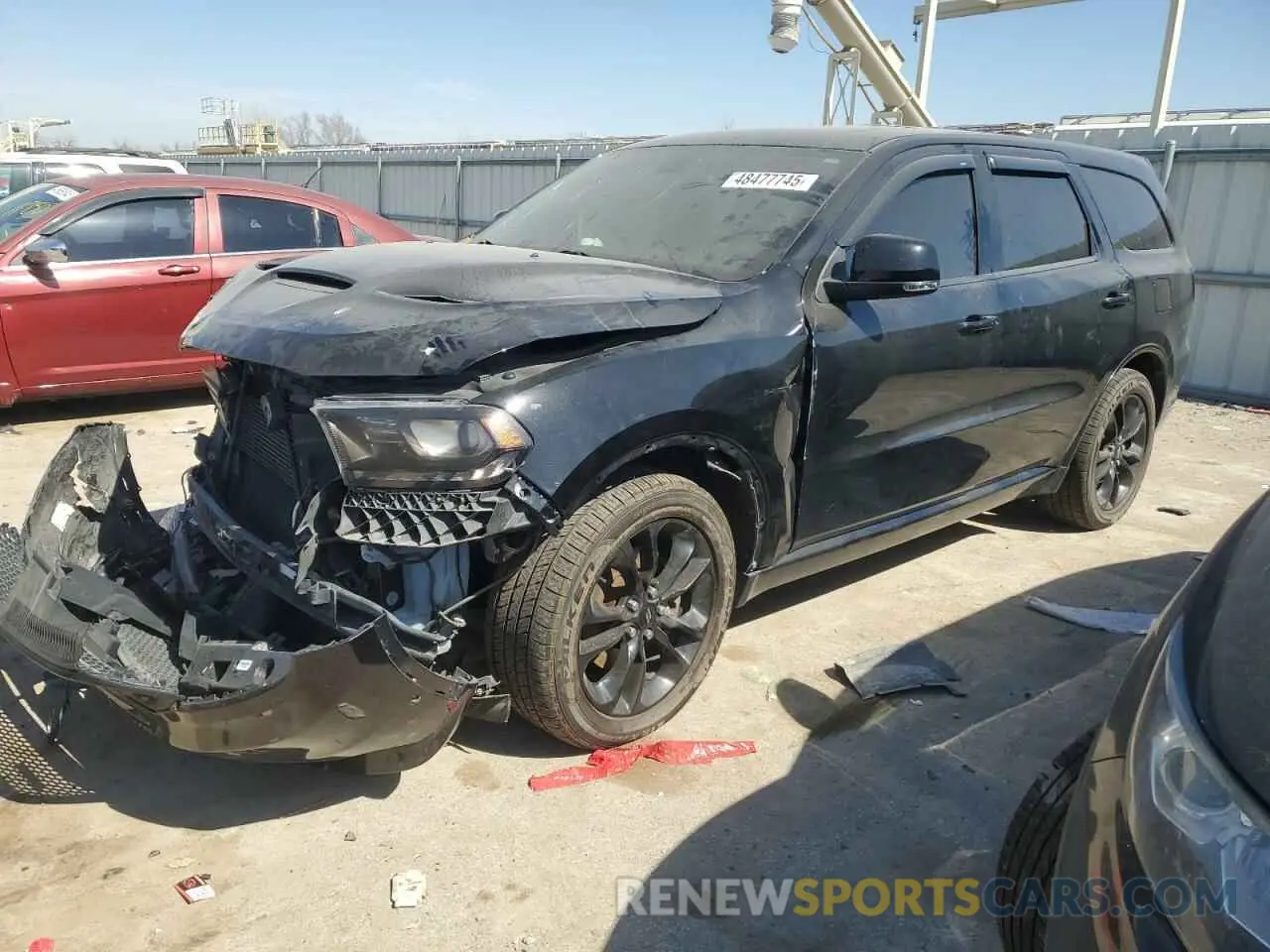 1 Photograph of a damaged car 1C4SDJCT4LC165321 DODGE DURANGO 2020
