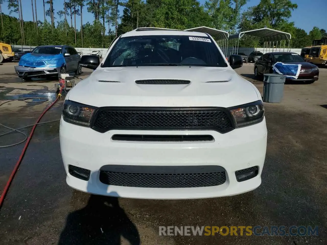 5 Photograph of a damaged car 1C4SDJCT5LC253522 DODGE DURANGO 2020