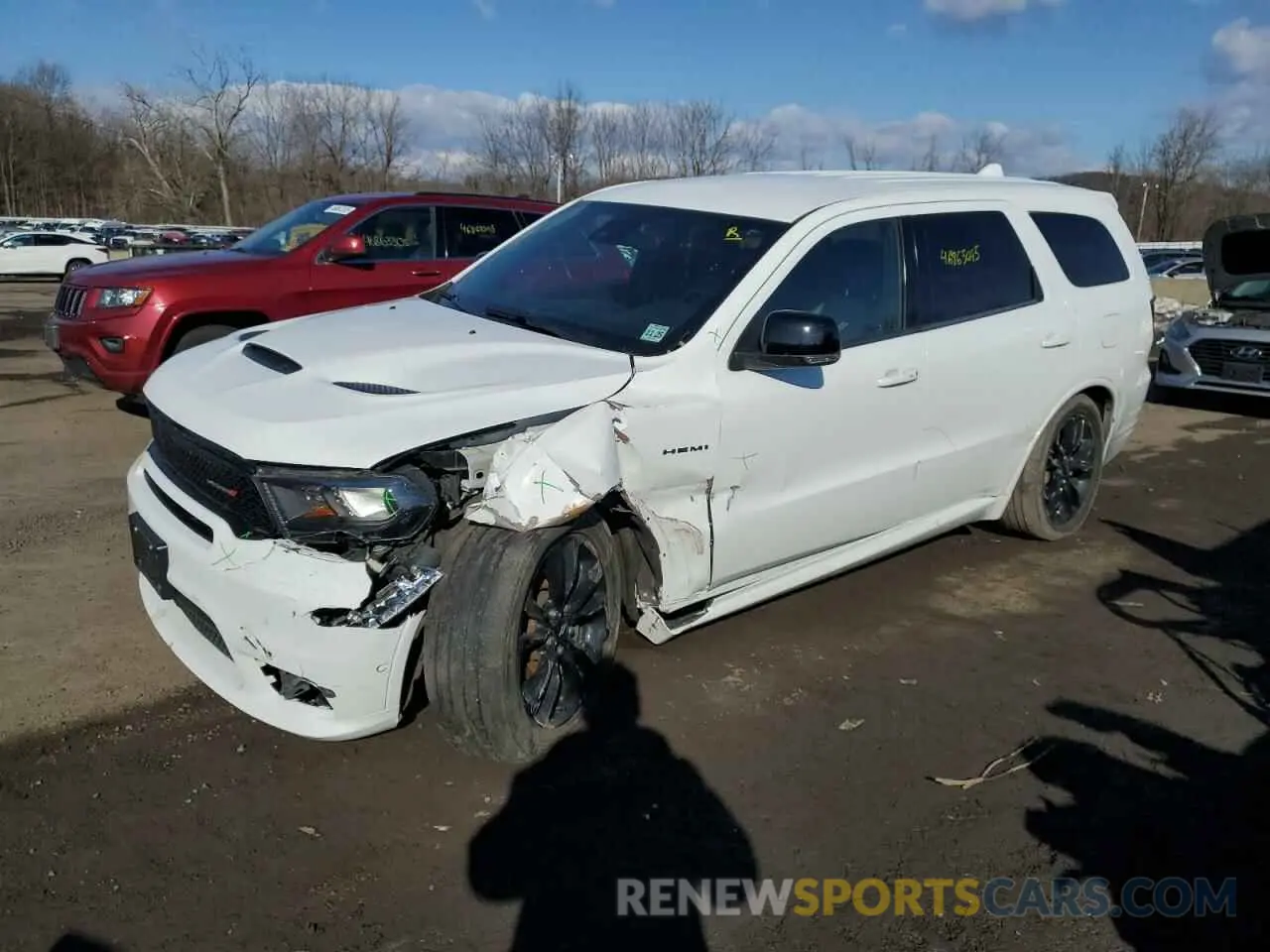 1 Photograph of a damaged car 1C4SDJCT6LC286254 DODGE DURANGO 2020