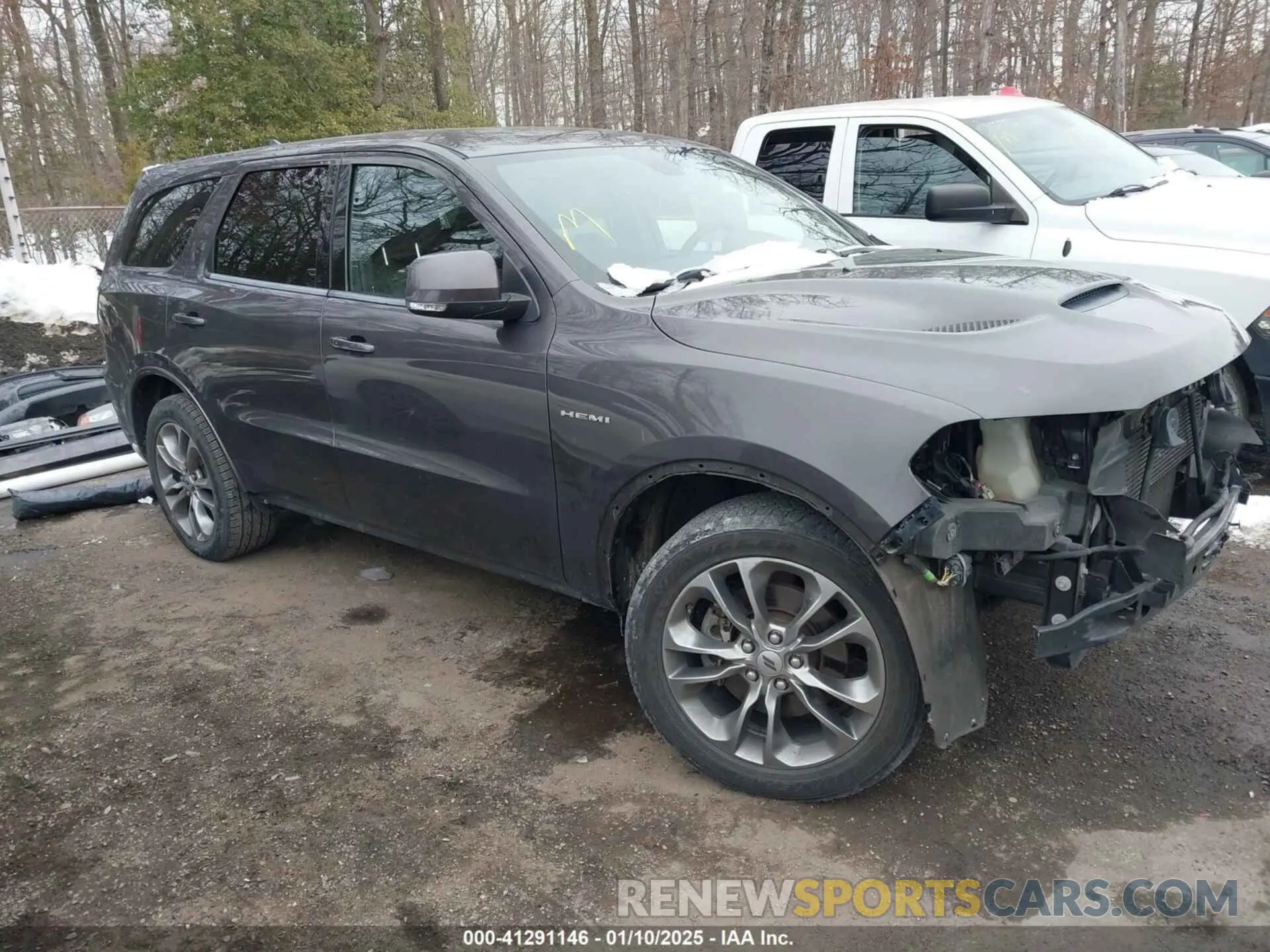 1 Photograph of a damaged car 1C4SDJCT7LC214687 DODGE DURANGO 2020