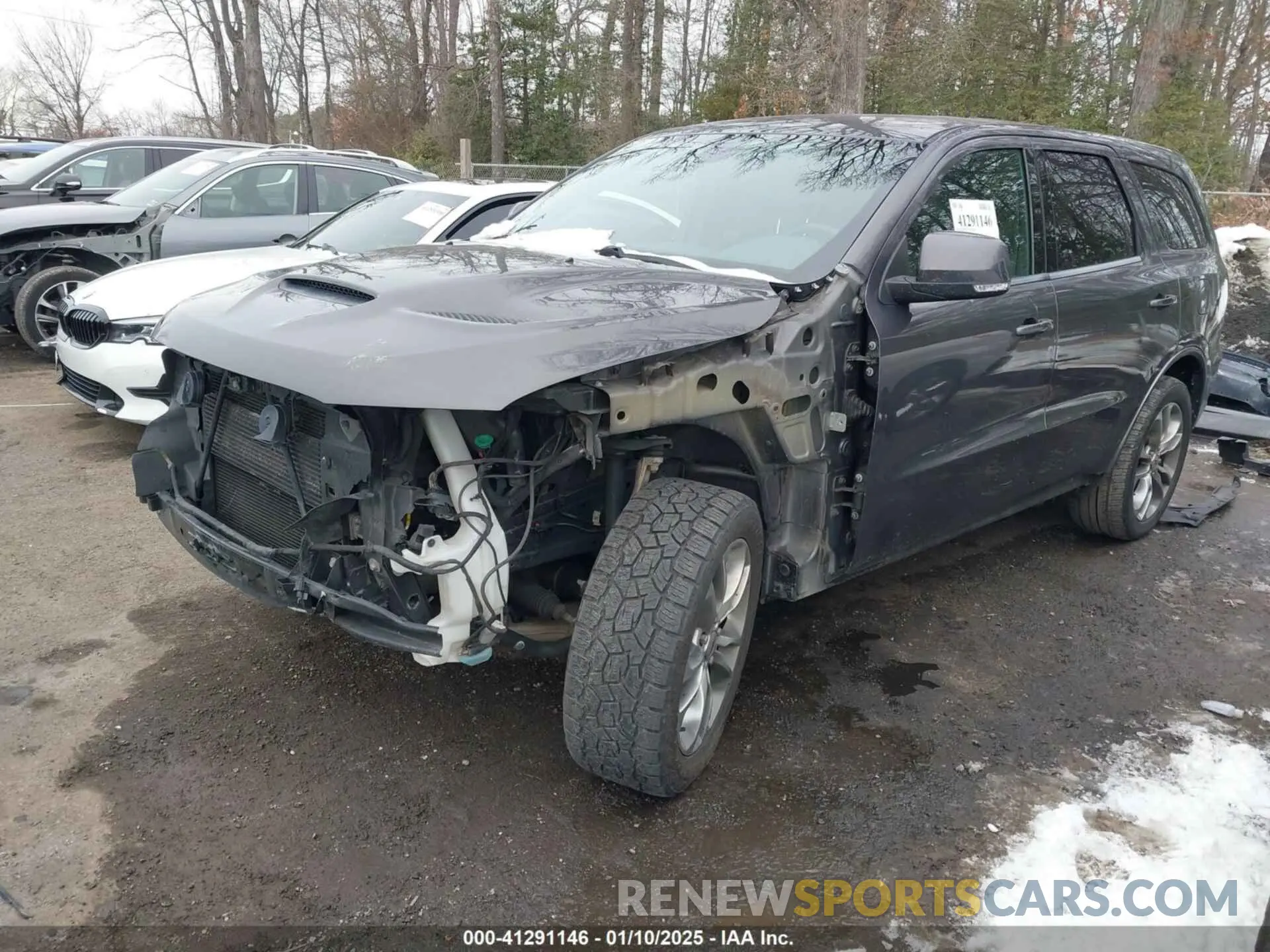 2 Photograph of a damaged car 1C4SDJCT7LC214687 DODGE DURANGO 2020