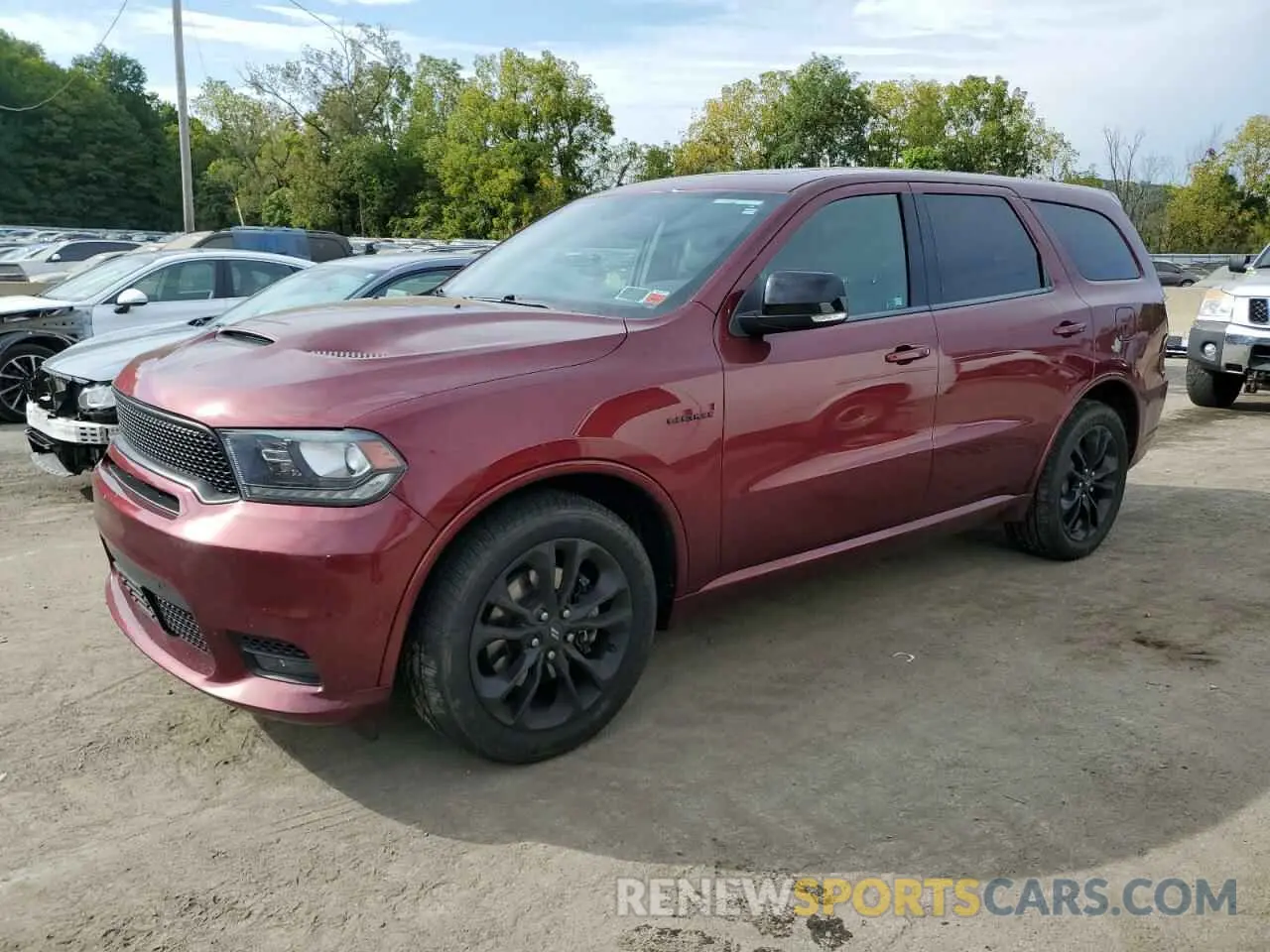 1 Photograph of a damaged car 1C4SDJCT7LC411603 DODGE DURANGO 2020
