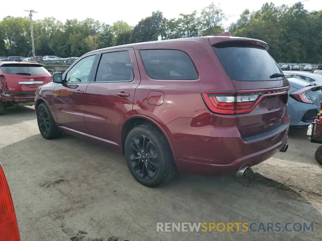 2 Photograph of a damaged car 1C4SDJCT7LC411603 DODGE DURANGO 2020