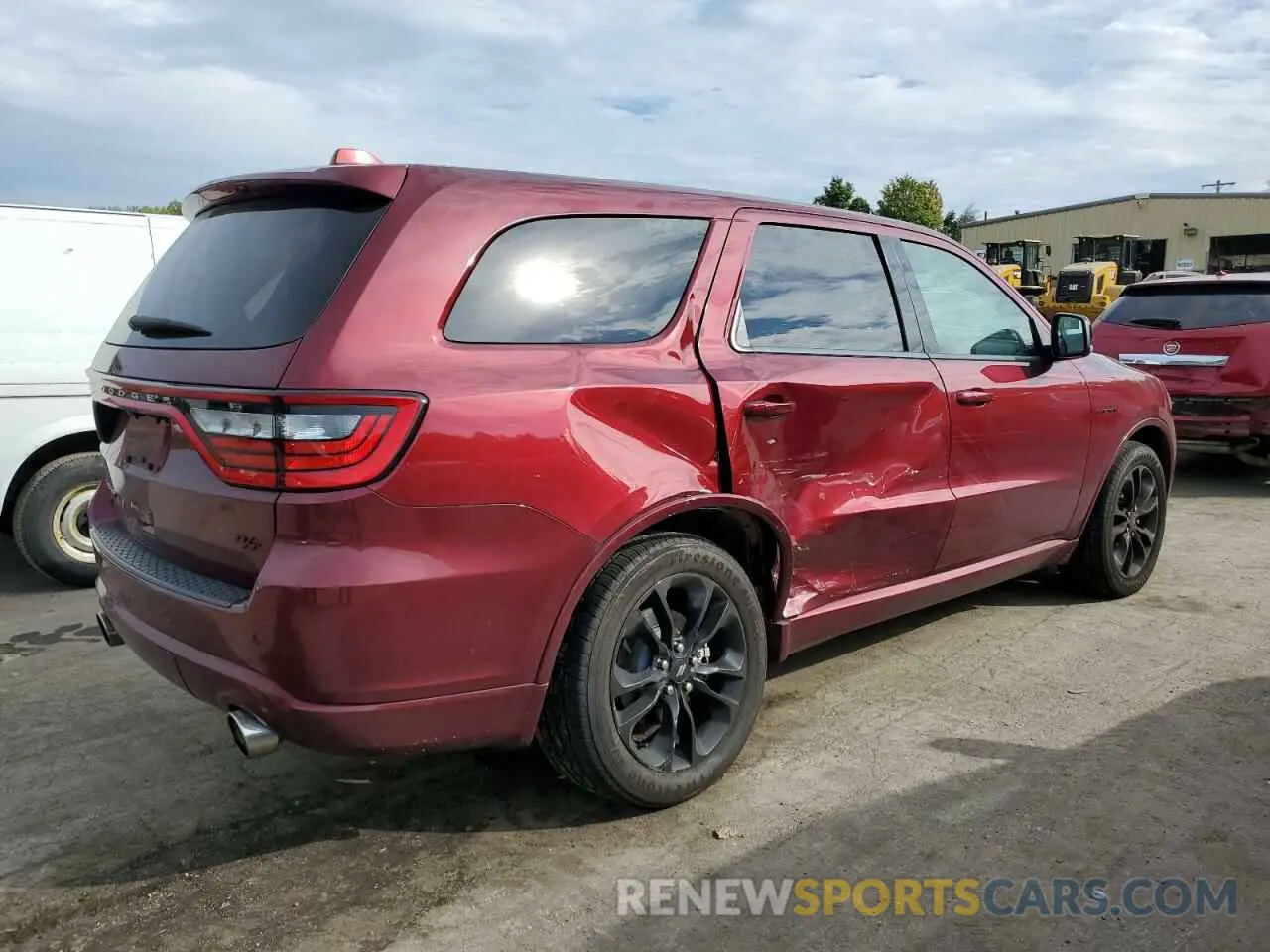 3 Photograph of a damaged car 1C4SDJCT7LC411603 DODGE DURANGO 2020
