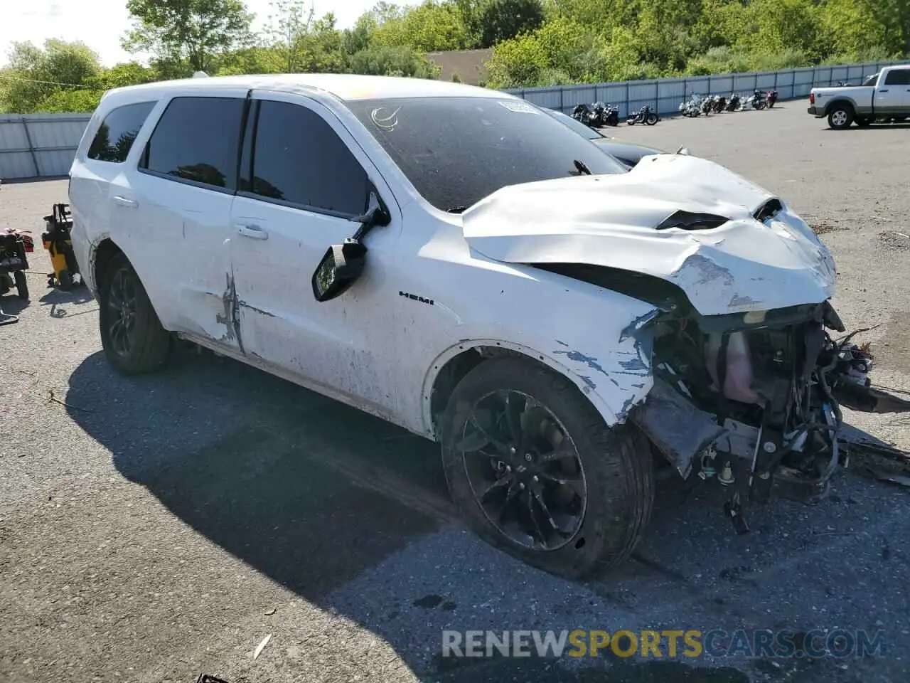 4 Photograph of a damaged car 1C4SDJCT8LC413070 DODGE DURANGO 2020
