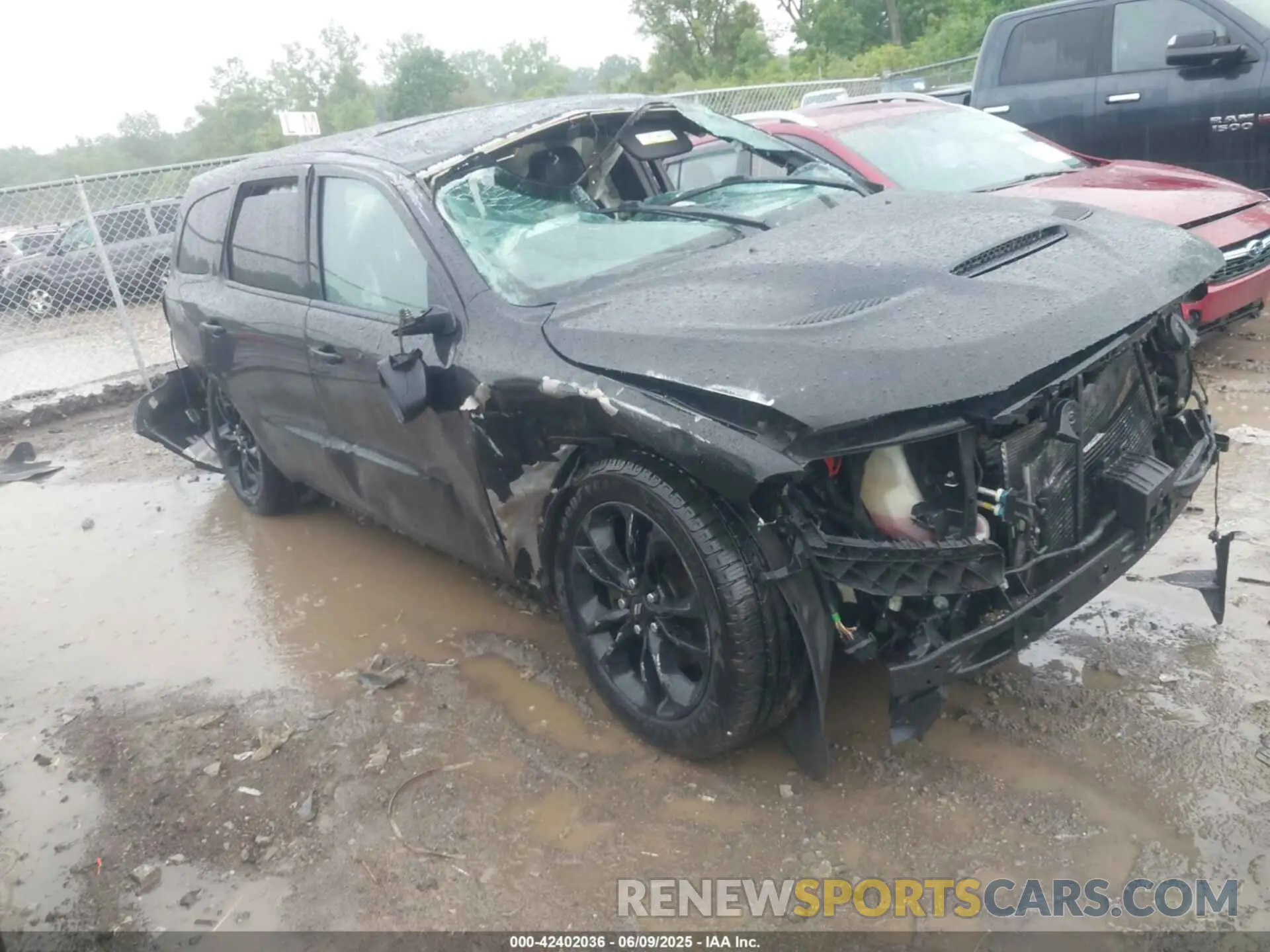 1 Photograph of a damaged car 1C4SDJCT9LC192708 DODGE DURANGO 2020
