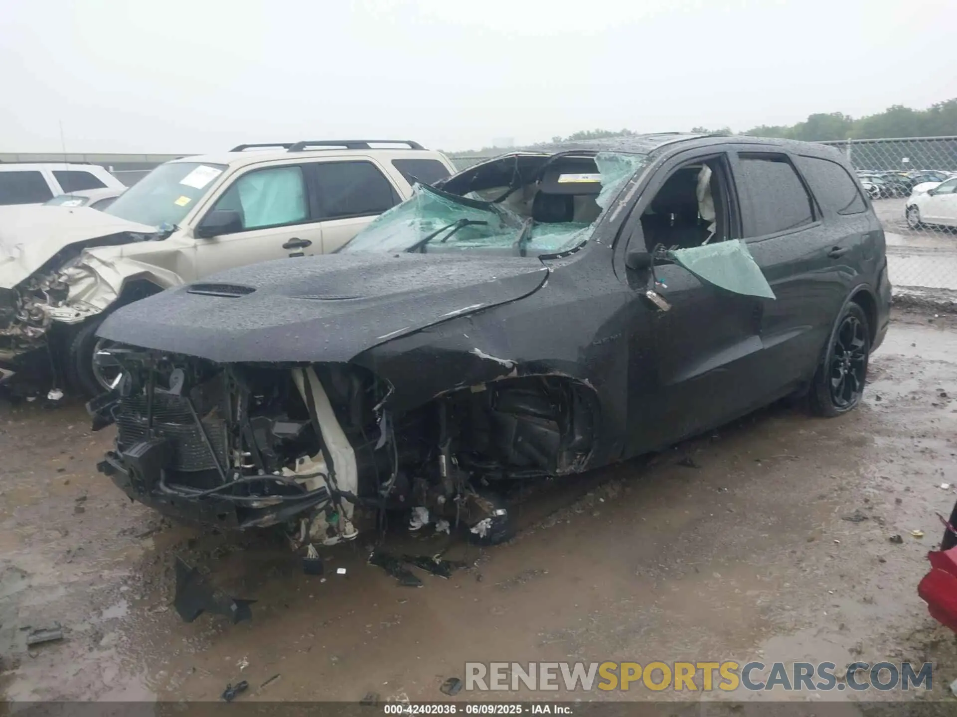 2 Photograph of a damaged car 1C4SDJCT9LC192708 DODGE DURANGO 2020