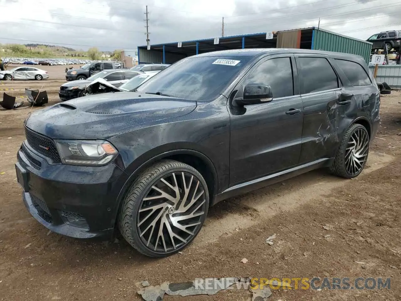 1 Photograph of a damaged car 1C4SDJCT9LC261977 DODGE DURANGO 2020