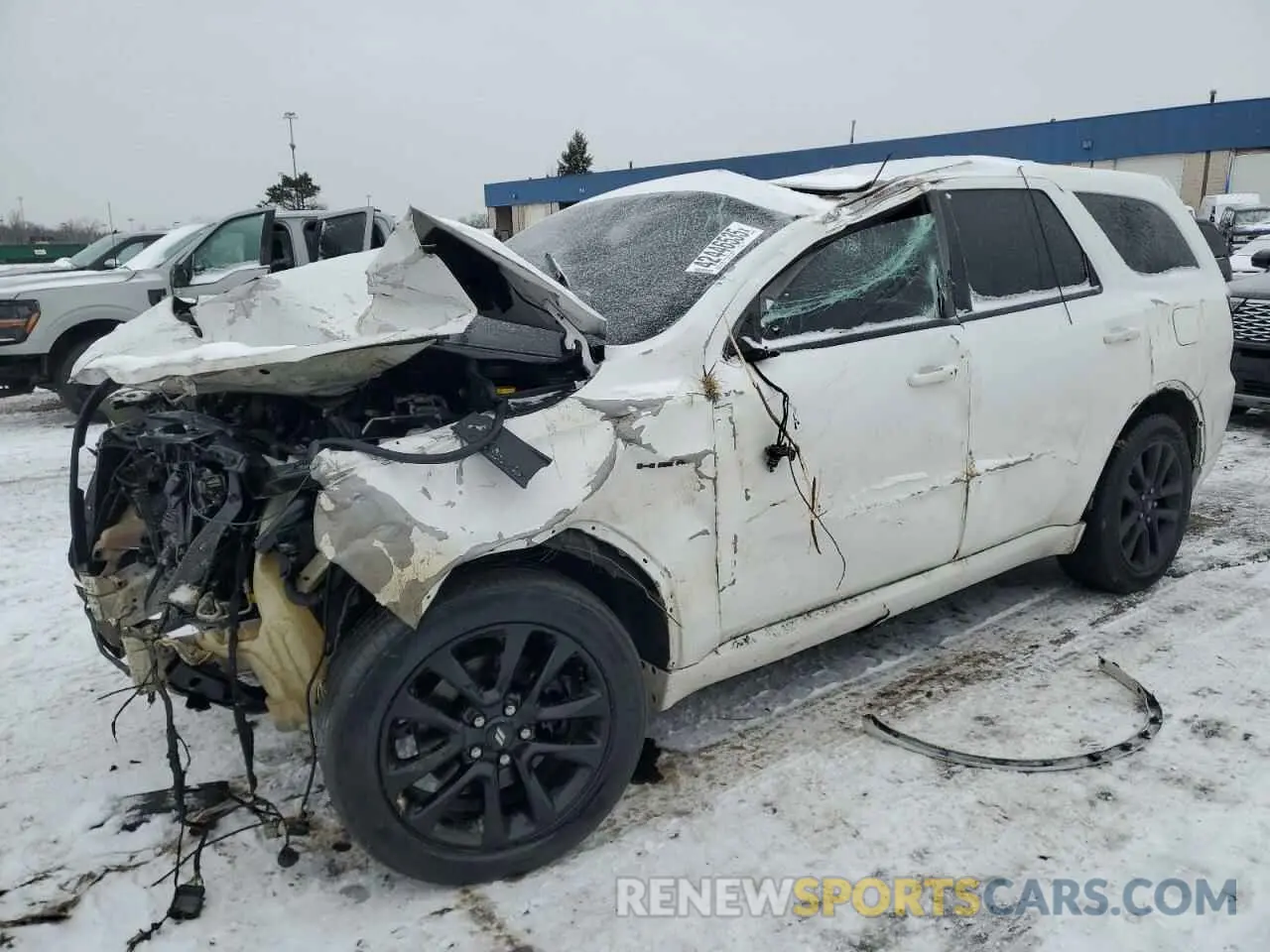 1 Photograph of a damaged car 1C4SDJCTXLC349663 DODGE DURANGO 2020