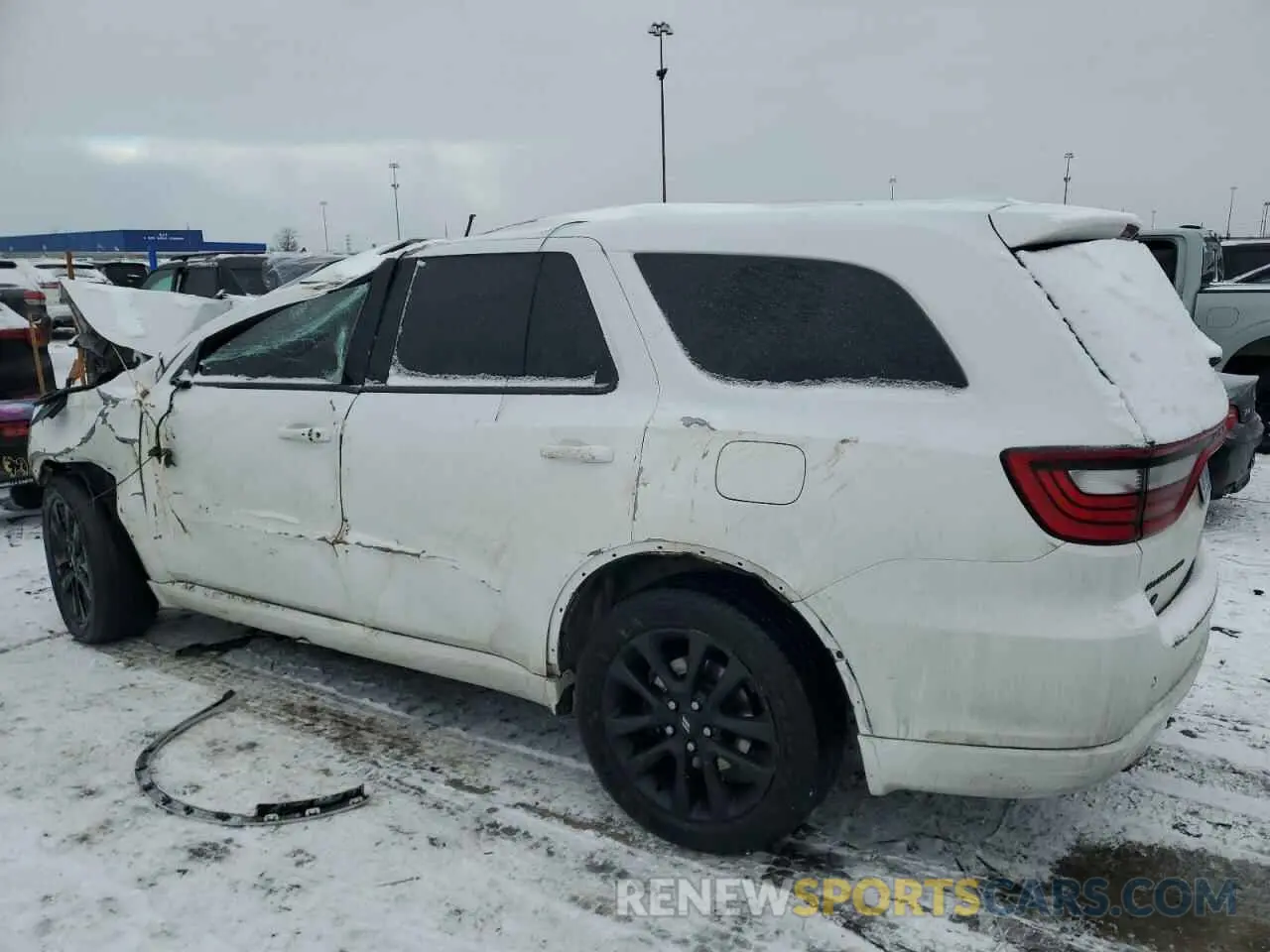2 Photograph of a damaged car 1C4SDJCTXLC349663 DODGE DURANGO 2020