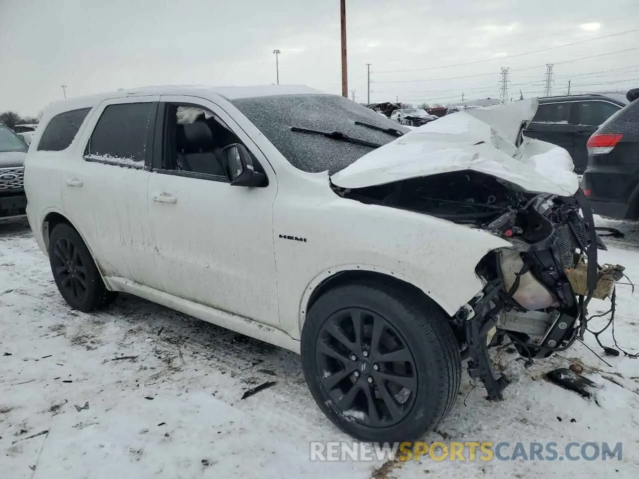 4 Photograph of a damaged car 1C4SDJCTXLC349663 DODGE DURANGO 2020