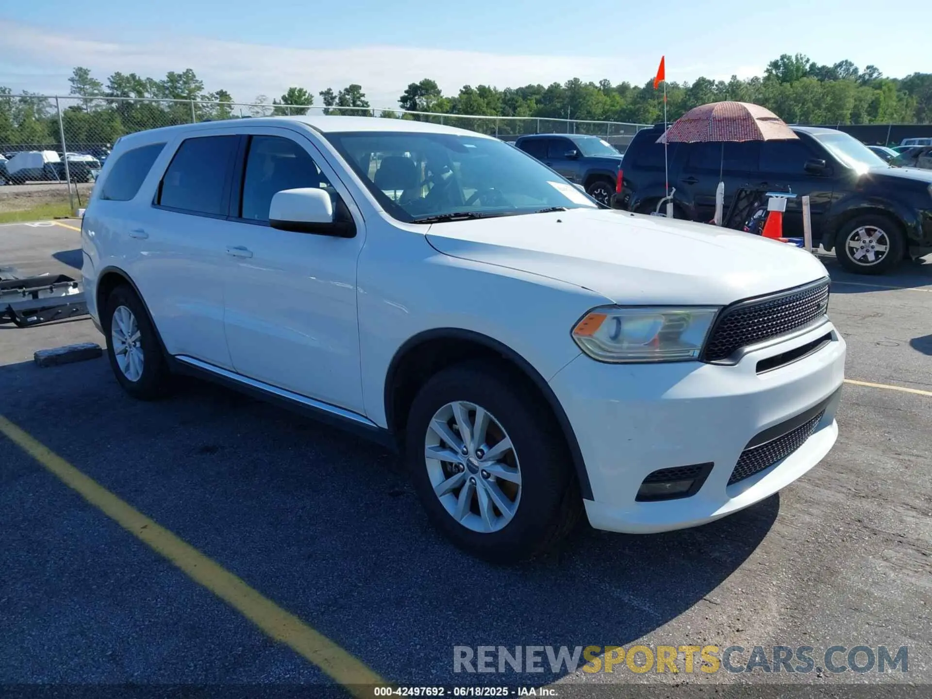 1 Photograph of a damaged car 1C4SDJFT1LC166468 DODGE DURANGO 2020