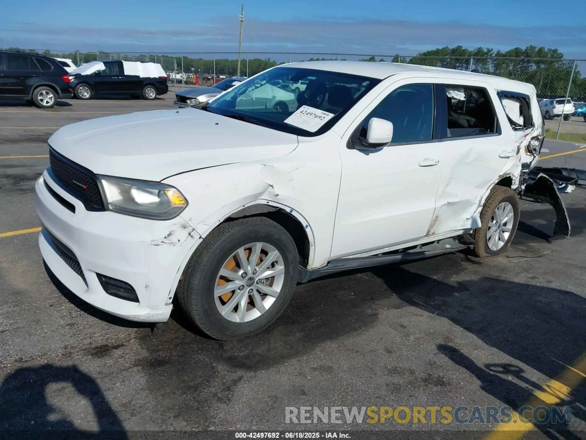 2 Photograph of a damaged car 1C4SDJFT1LC166468 DODGE DURANGO 2020