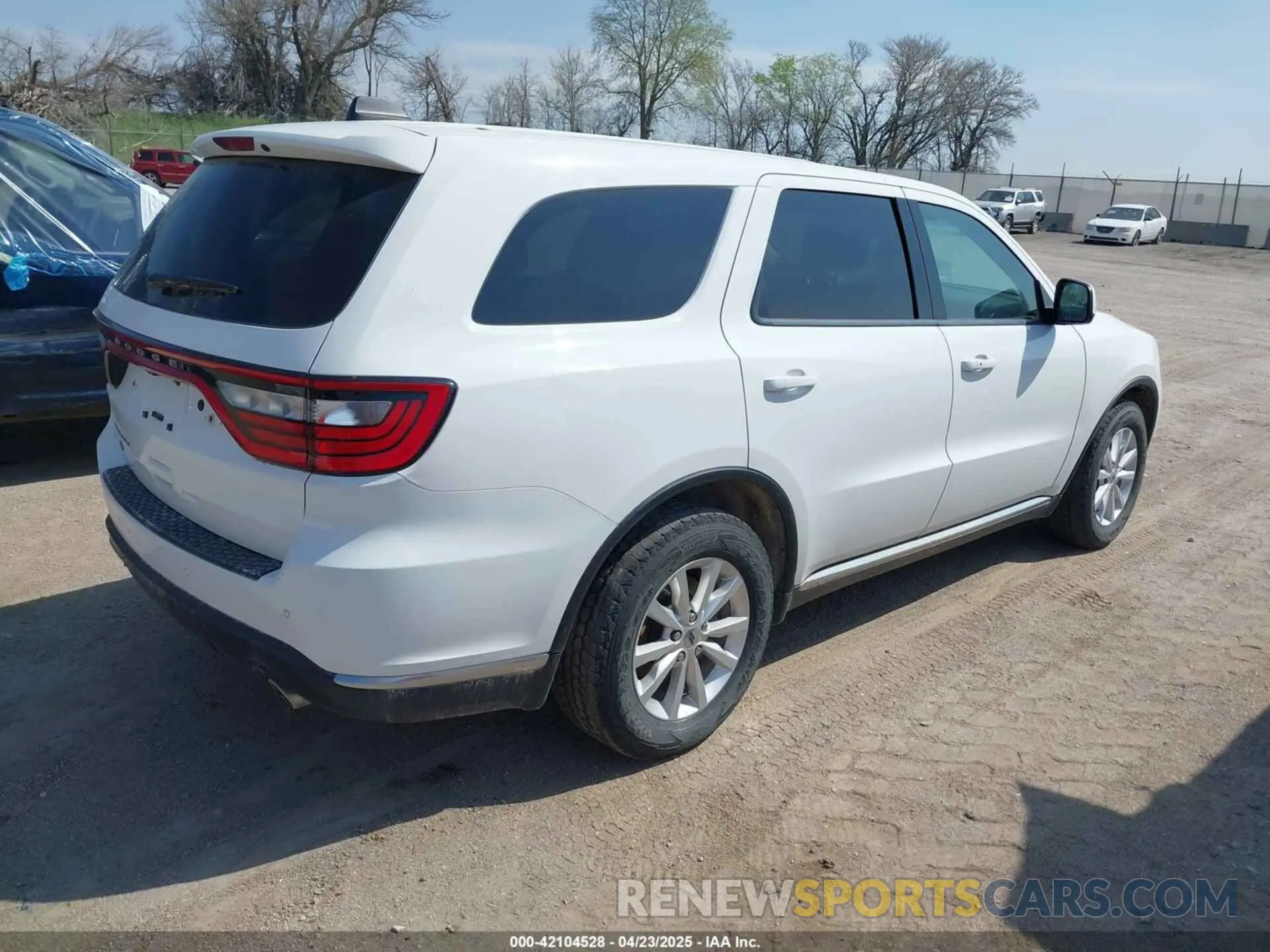 4 Photograph of a damaged car 1C4SDJFT5LC431893 DODGE DURANGO 2020