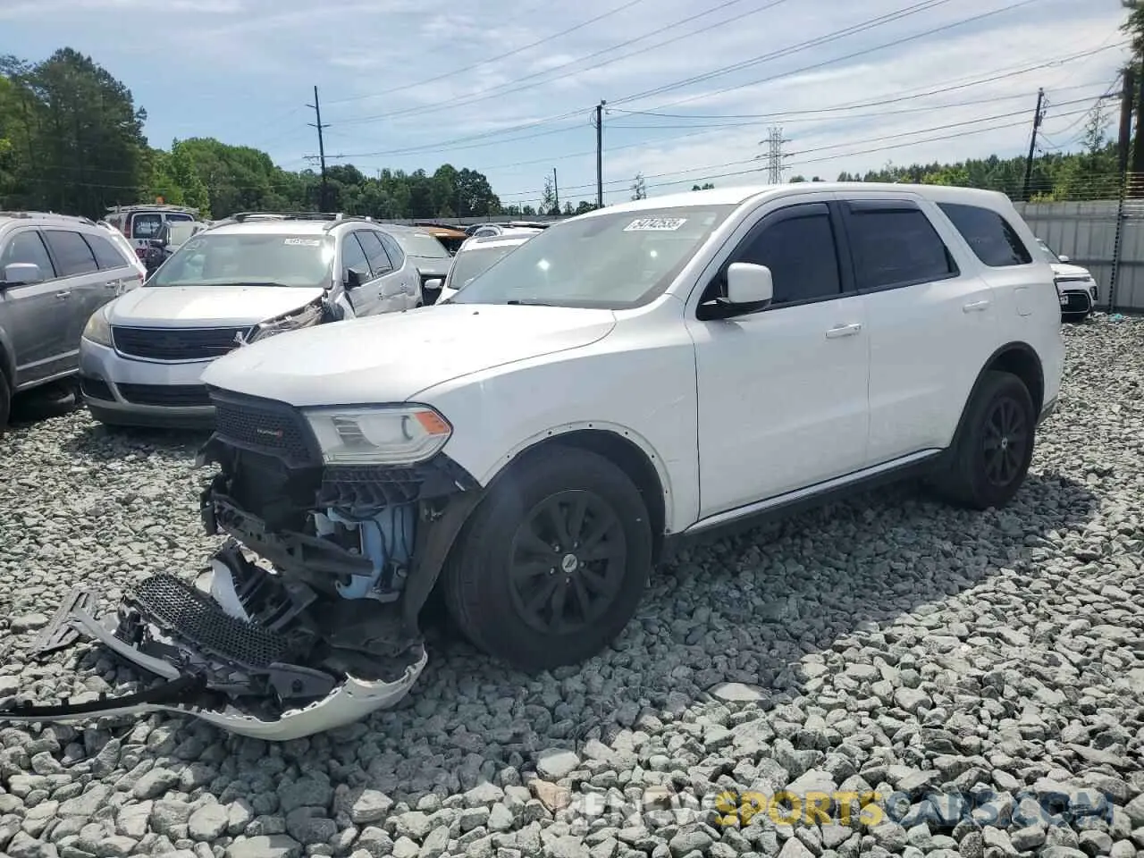 1 Photograph of a damaged car 1C4SDJFT9LC309554 DODGE DURANGO 2020