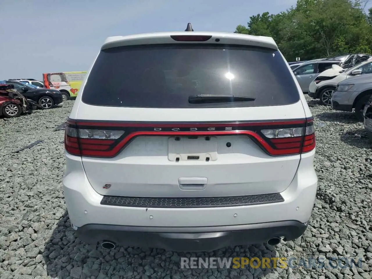 6 Photograph of a damaged car 1C4SDJFT9LC309554 DODGE DURANGO 2020