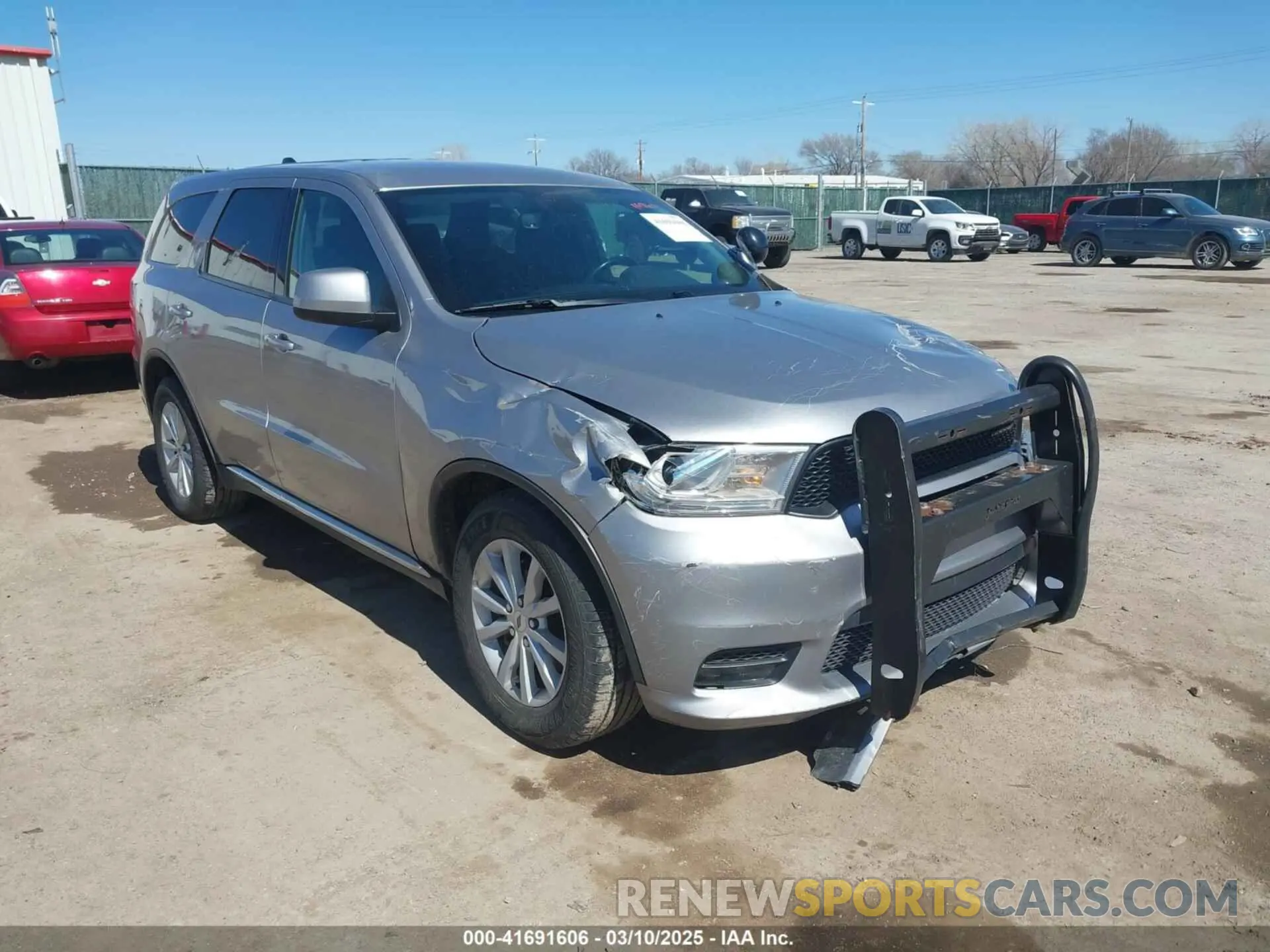 1 Photograph of a damaged car 1C4SDJFTXLC381850 DODGE DURANGO 2020