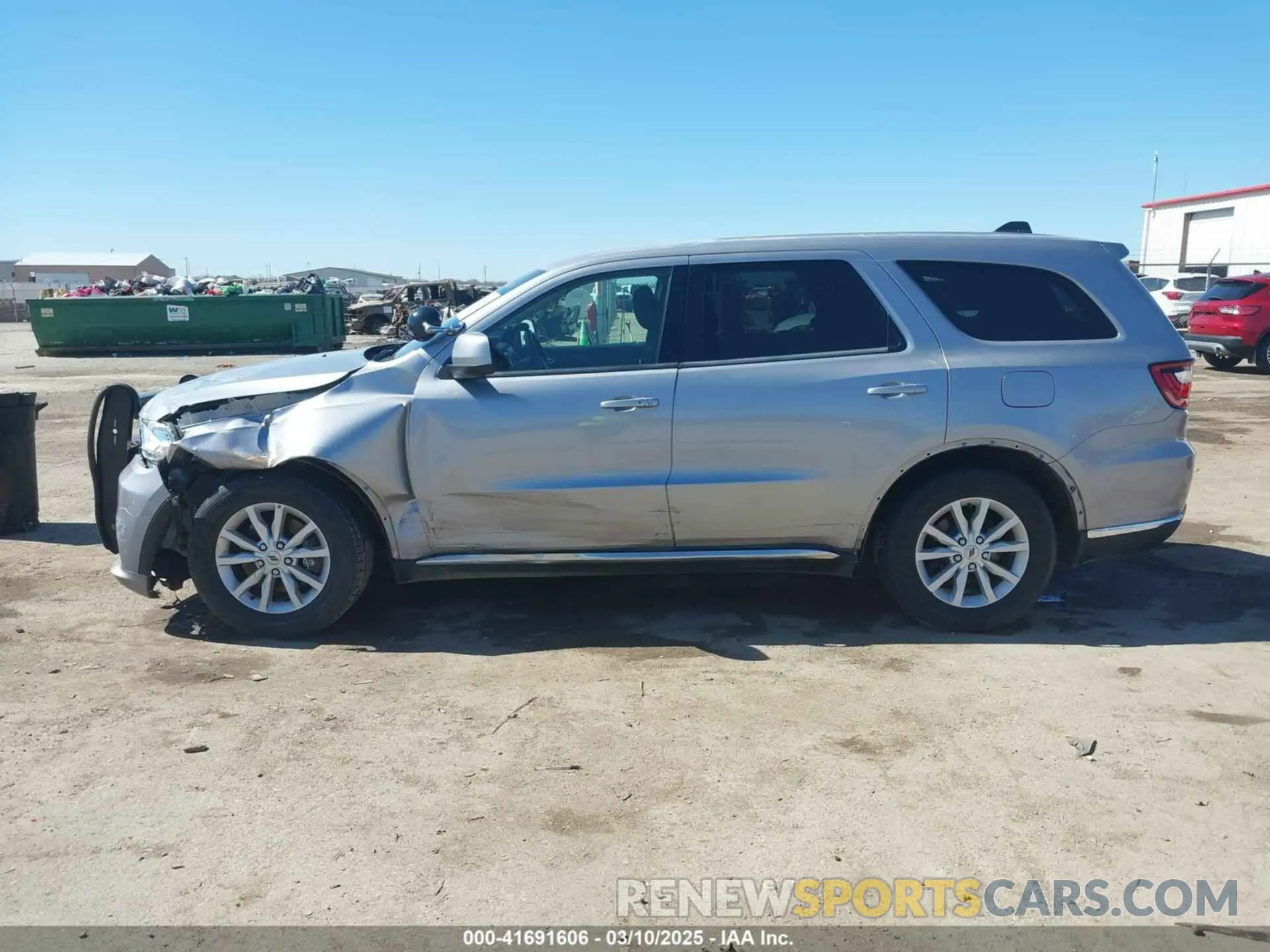 14 Photograph of a damaged car 1C4SDJFTXLC381850 DODGE DURANGO 2020